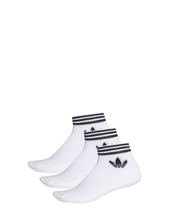 ADIDAS ORIGINALS CALZINI TREFOIL ( 3 PAIA ) BIANCO