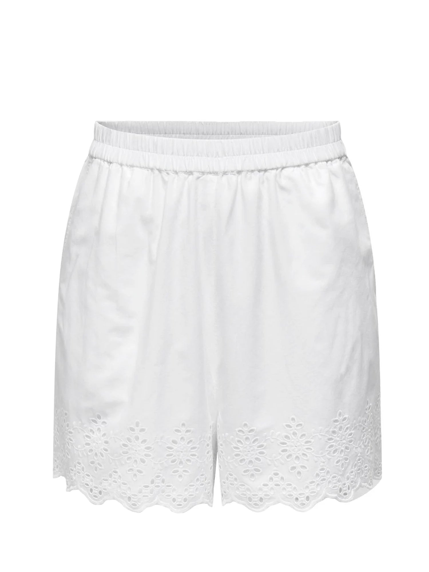 ONLY SHORTS LOU RICAMATI BIANCO