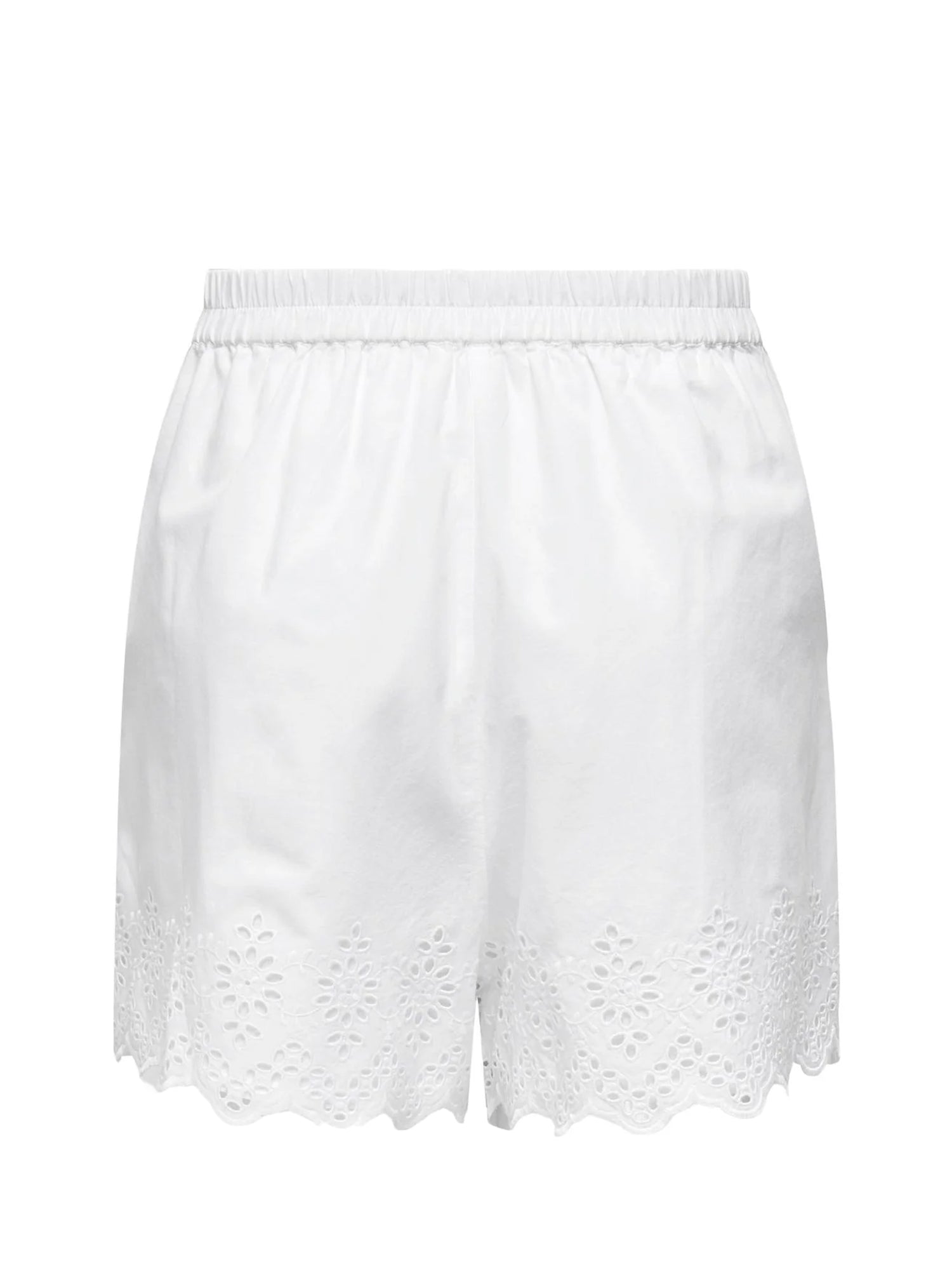 ONLY SHORTS LOU RICAMATI BIANCO