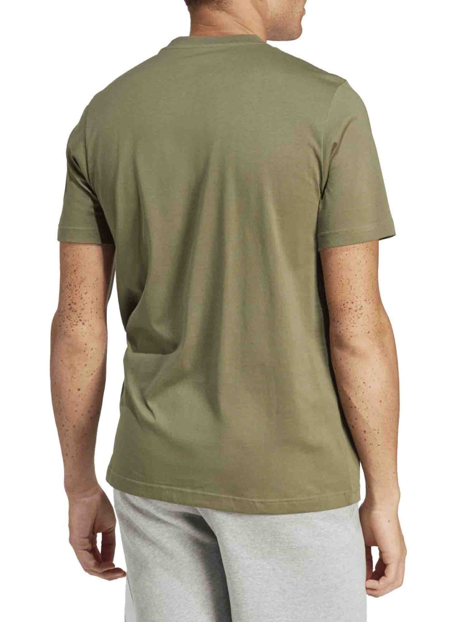 ADIDAS T-SHIRT CAMO GRAPHIC VERDE MILITARE