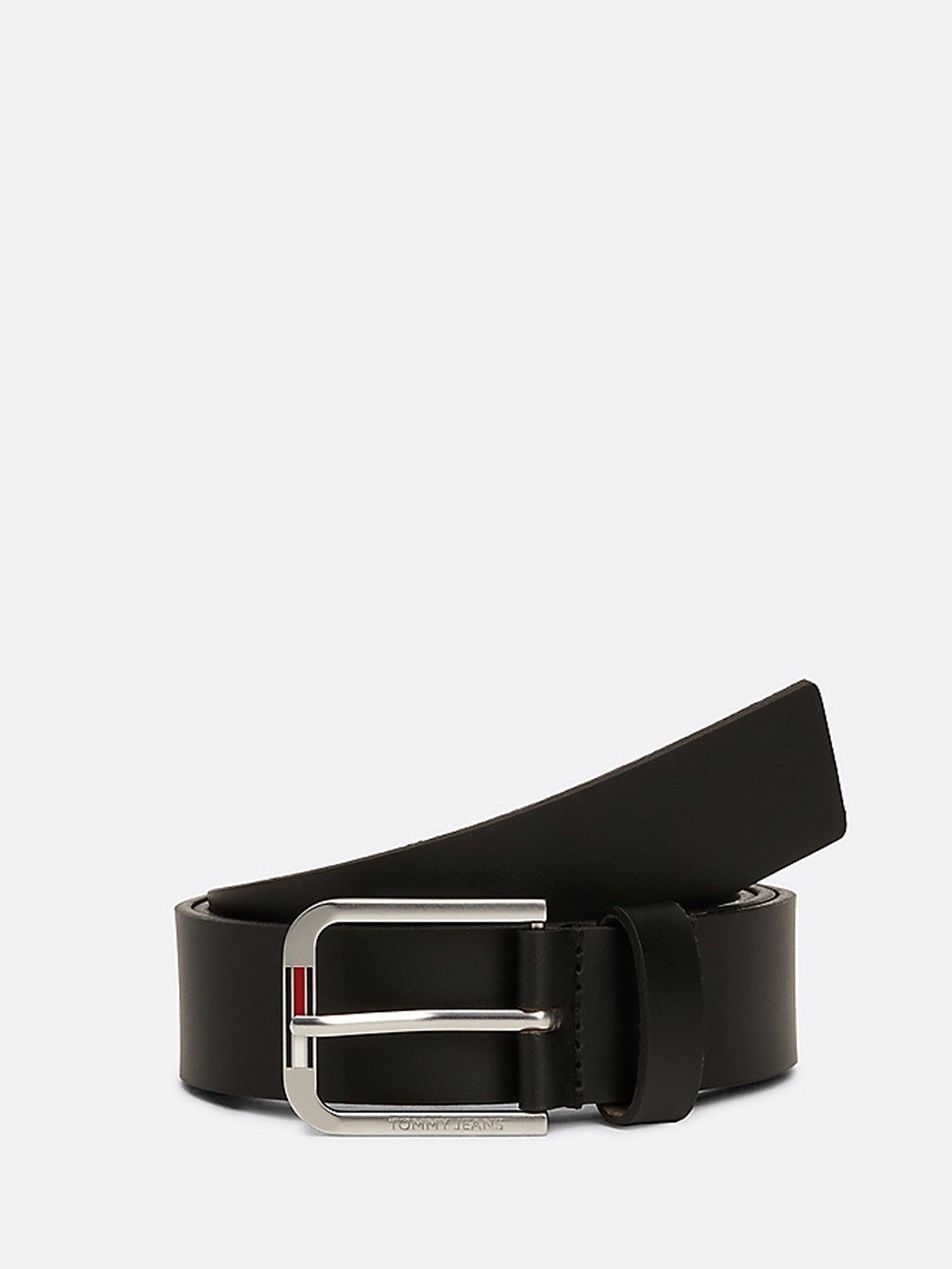 TOMMY HILFIGER CINTURA IN PELLE NERO