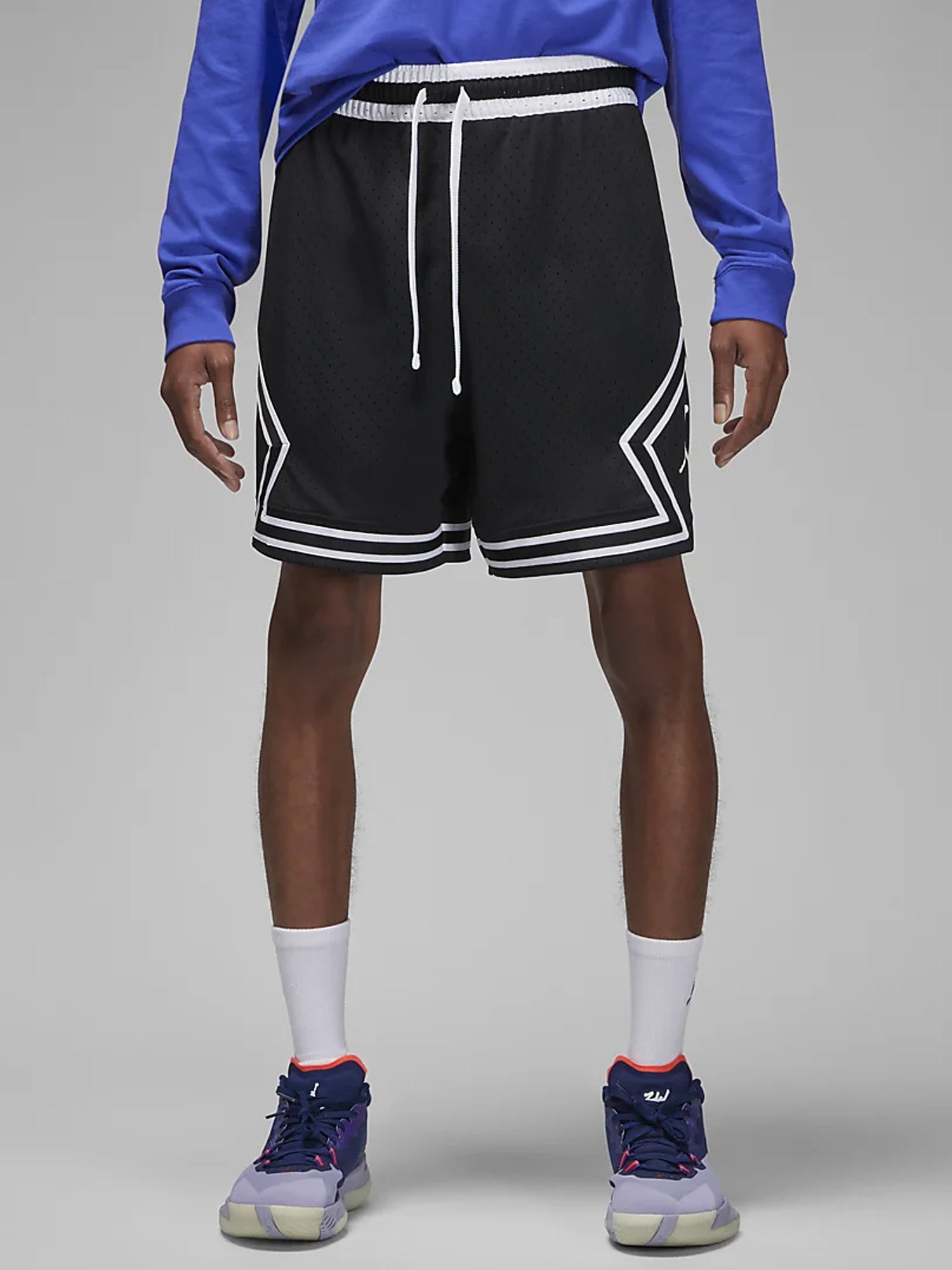 JORDAN SHORTS DIAMOND DRI-FIT SPORT NERO