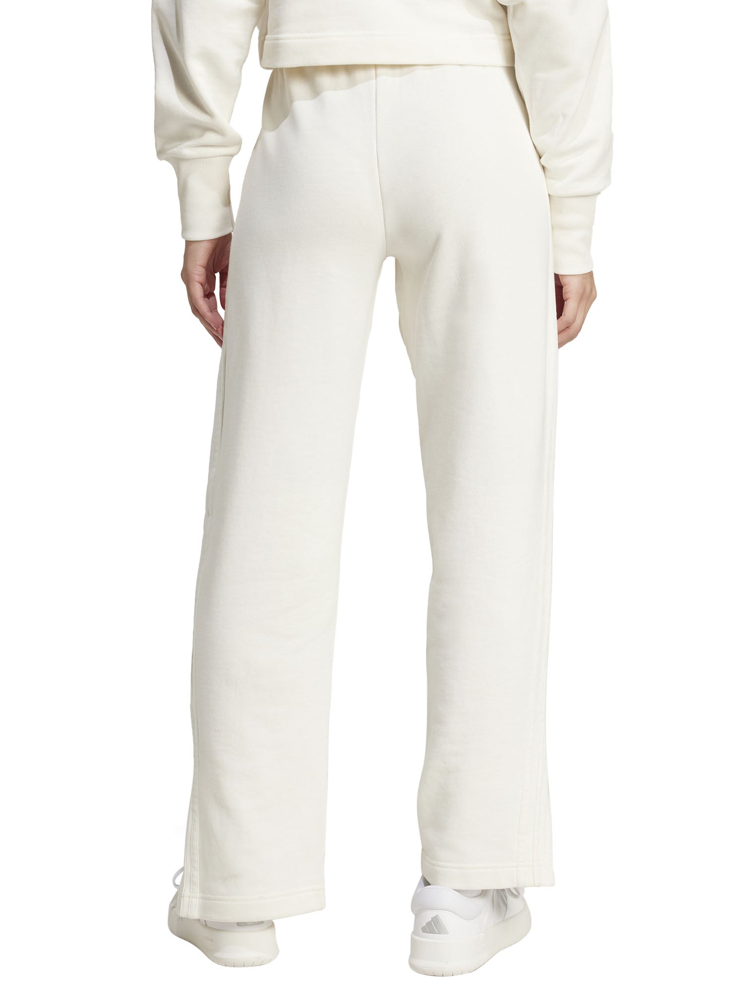 ADIDAS PANTALONI SPORTIVI ALL SZN FRENCH TERRY 3-STRIPES STRAIGHT LEG BIANCO