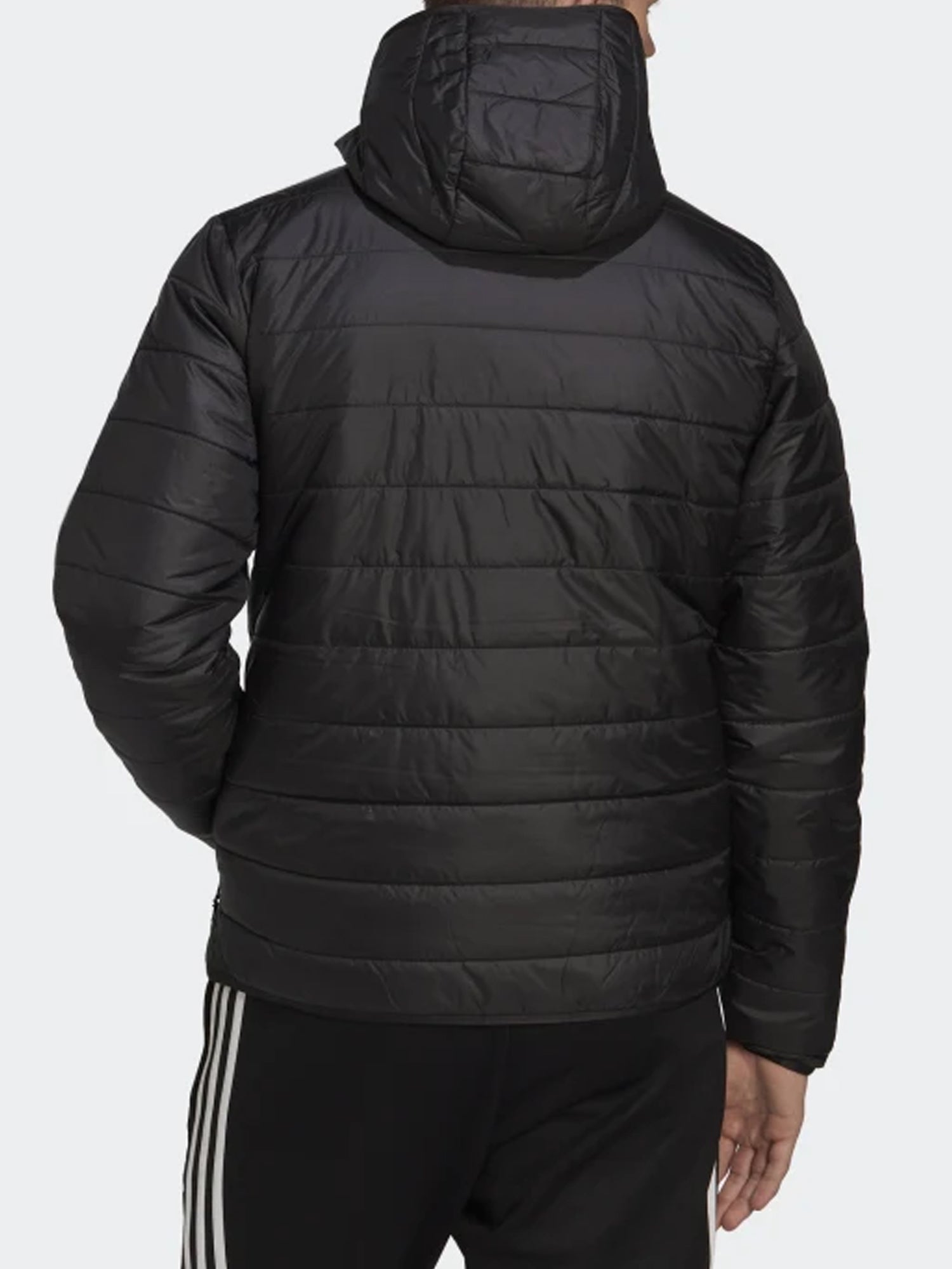 ADIDAS ORIGINALS GIACCA PADDED HOODED PUFFER NERO