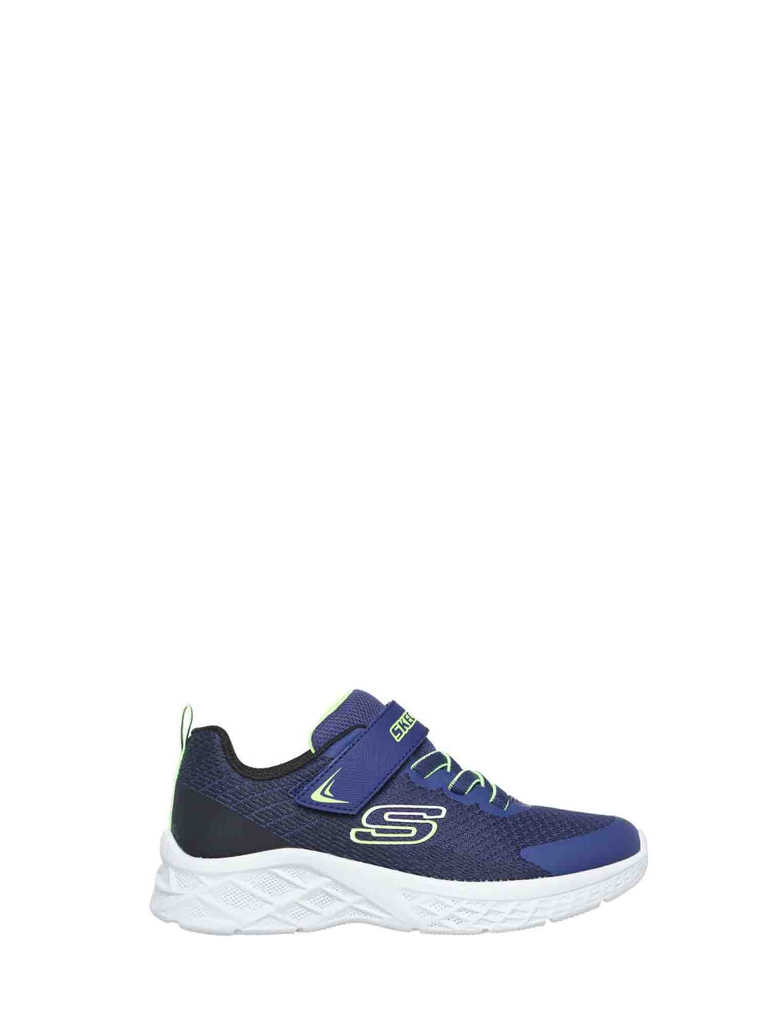 SKECHERS MICROSPEC II ZOVRIX SNEAKERS BLU