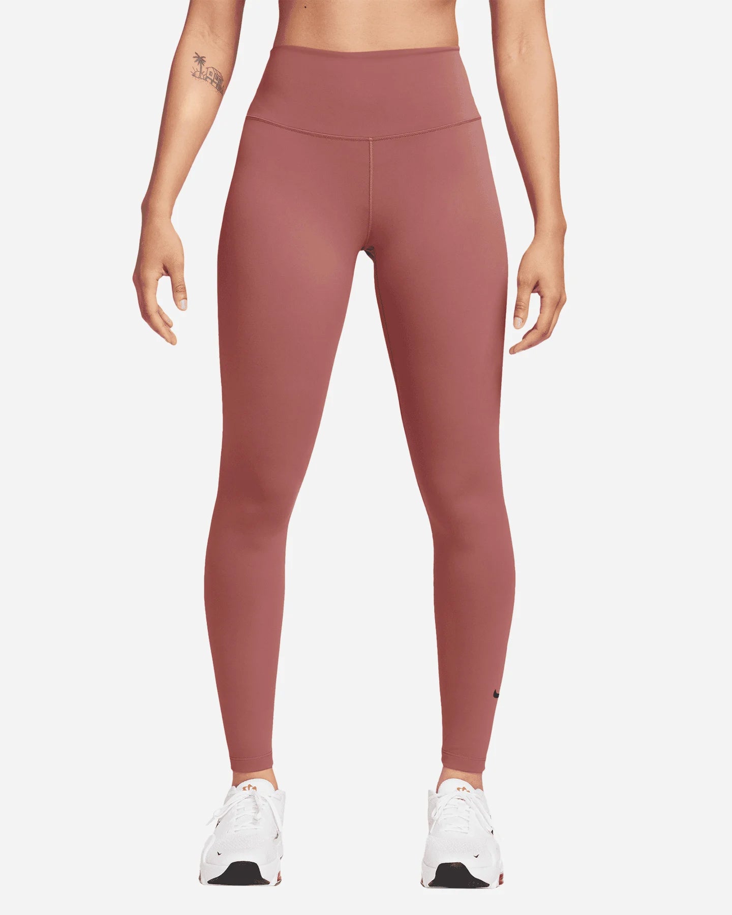 NIKE DRI FIT 7-8 HIGH RISE W LEGGINGS ROSA