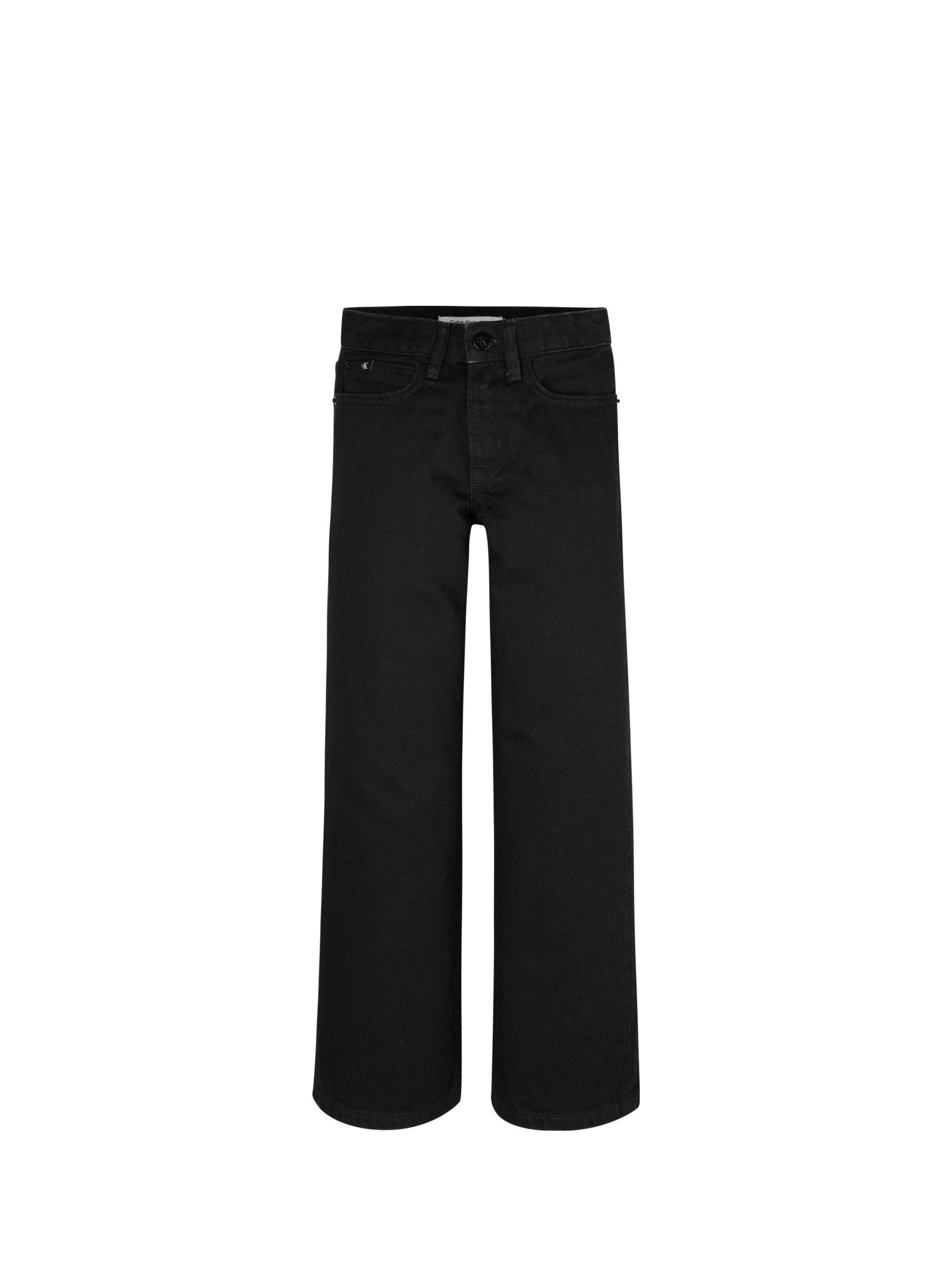 CALVIN KLEIN KIDS JEANS LARGO NERO