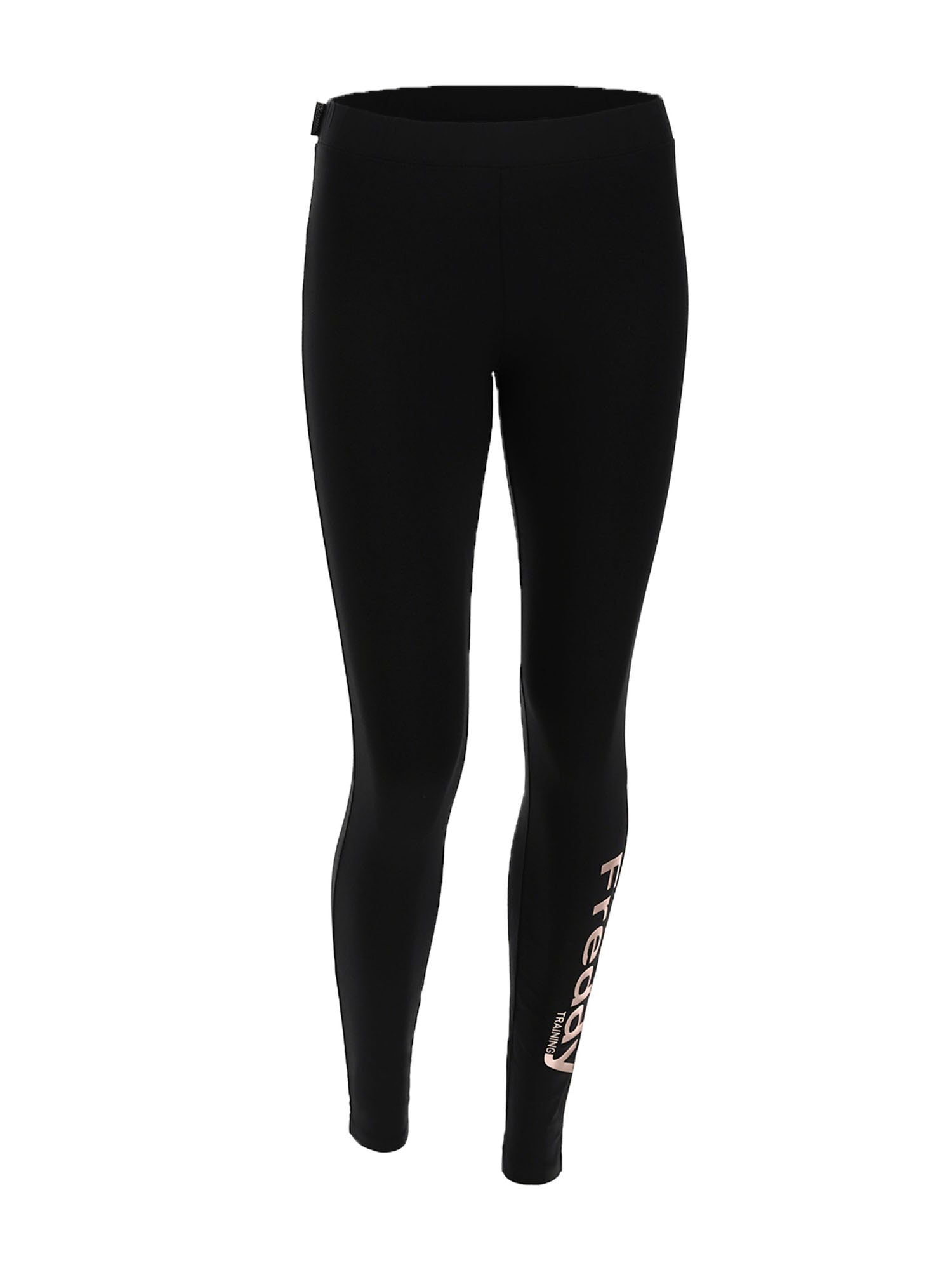 FREDDY LEGGINGS 7/8 NERO - ORO