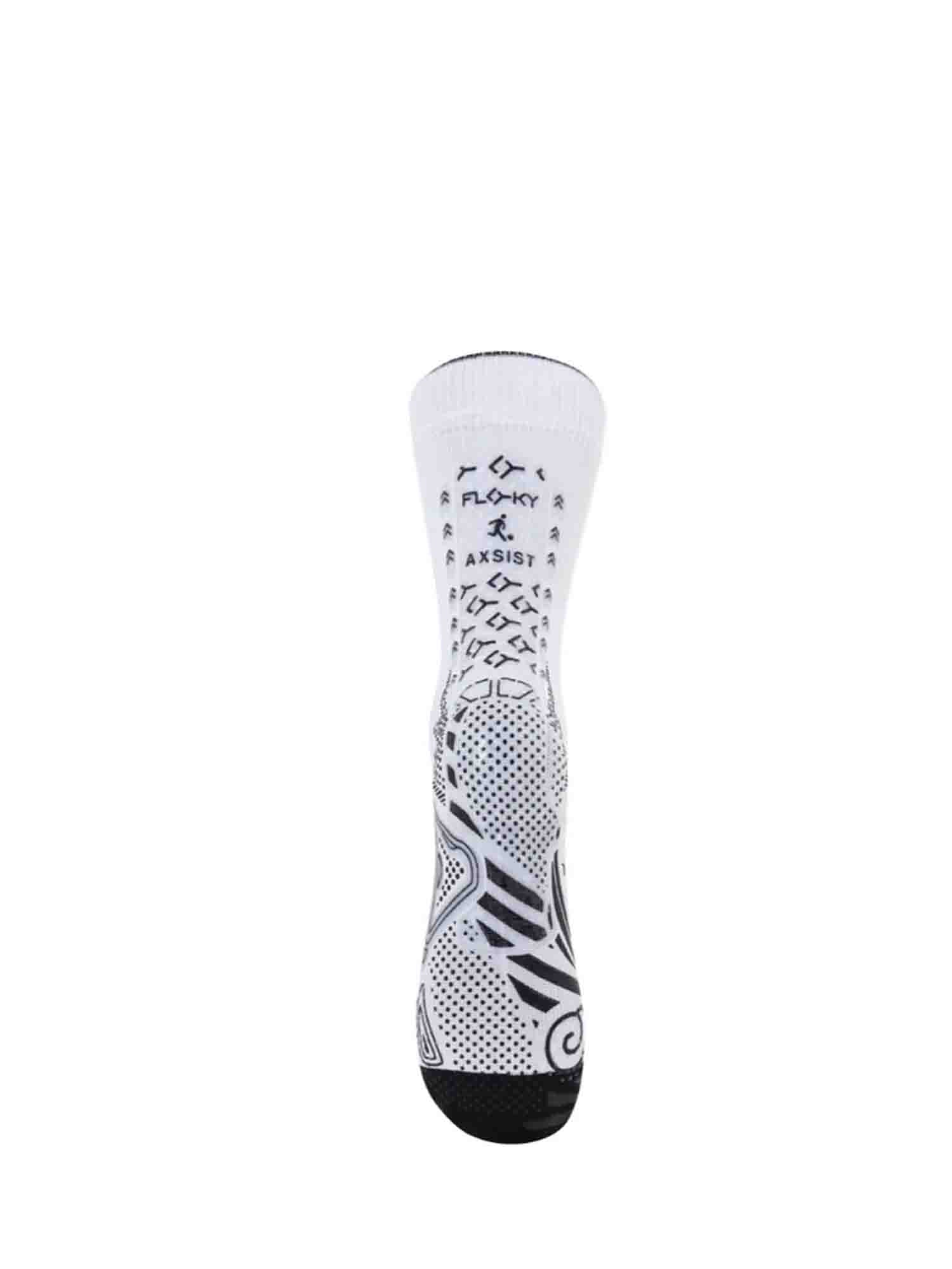 FLOKYSOCKS CALZE AXSIST 2.0 BIANCO