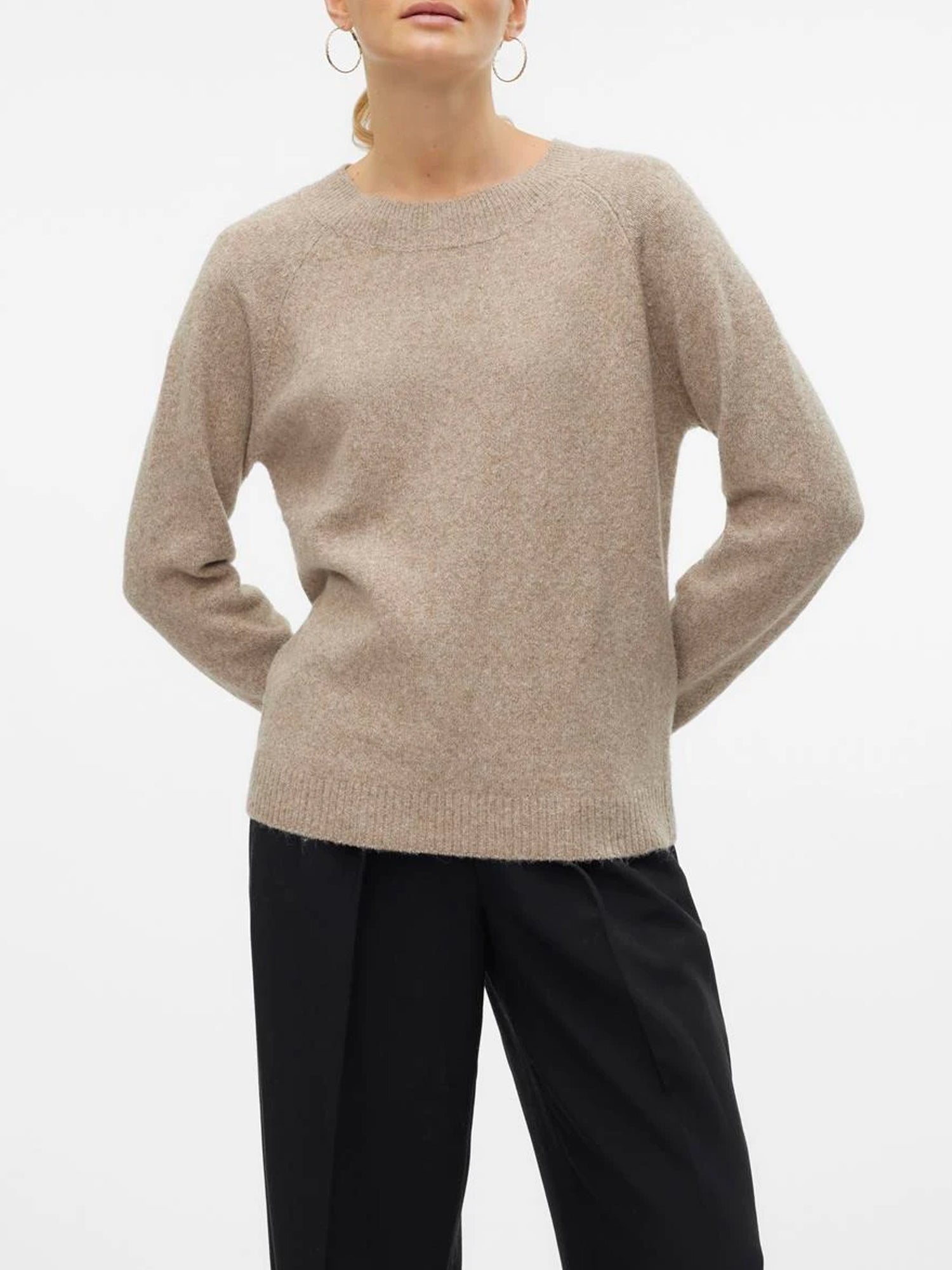 VERO MODA MAGLIONE DOFFY BEIGE