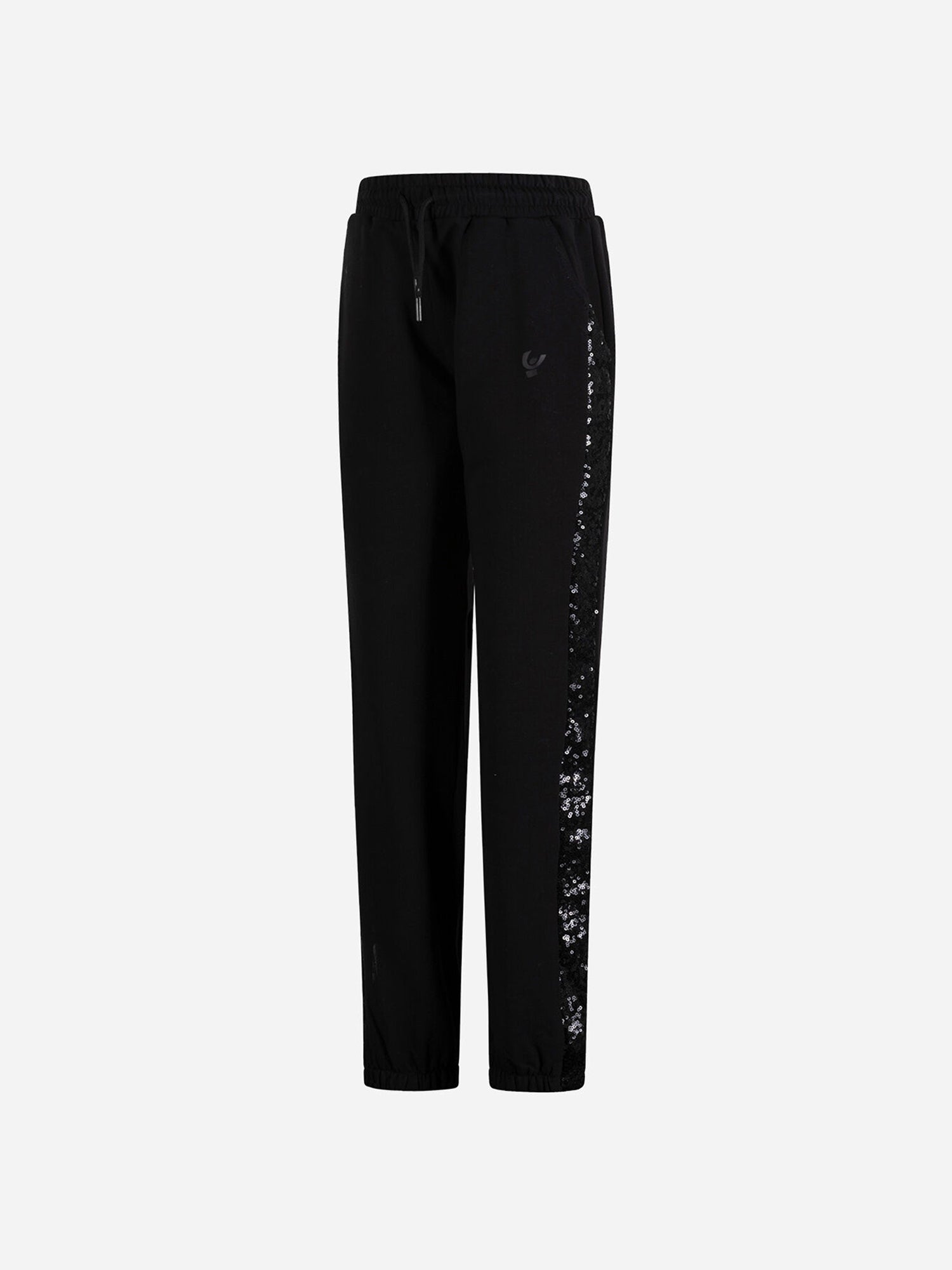 FREDDY PANTALONI SPORTIVI CON PAILLETTES NERO