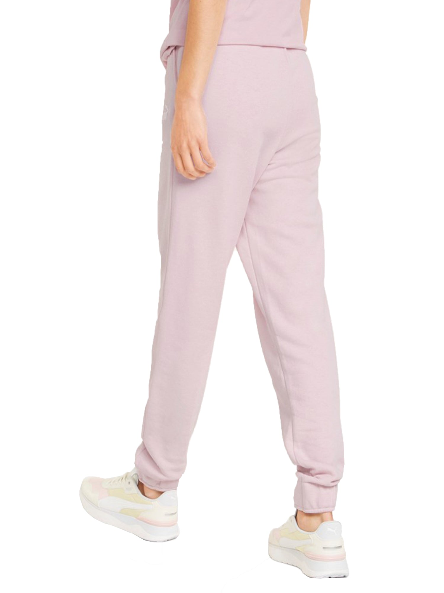 PUMA PANTALONE ESSENTIALS EMBROIDERY ROSA