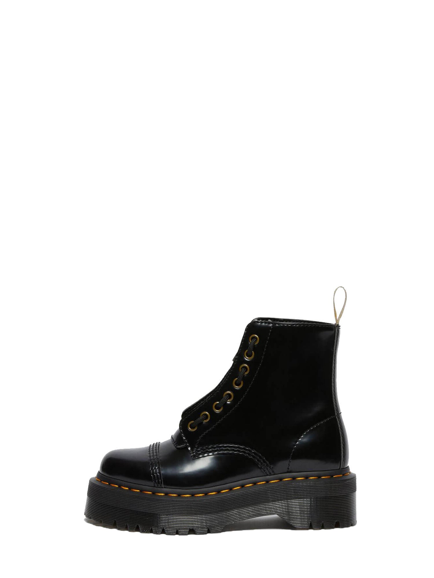 DR. MARTENS ANFIBI PLATFORM VEGAN SINCLAIR NERO