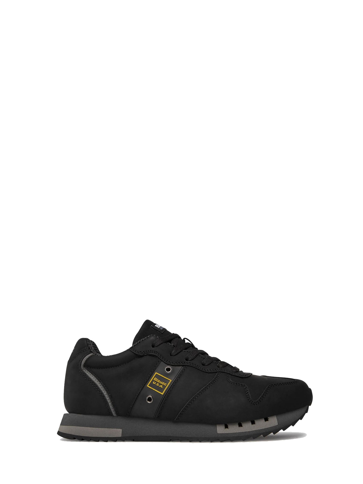 BLAUER FOOTWEAR SNEAKERS IN SIMILPELLE NERO