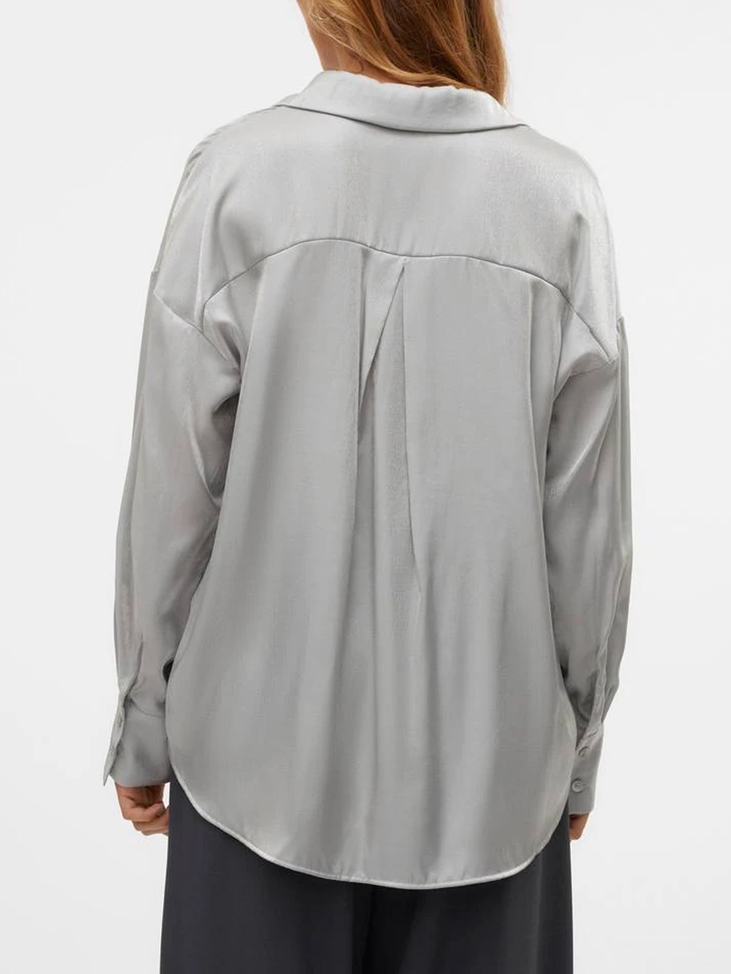 VERO MODA QUEENY CAMICIA SILVER