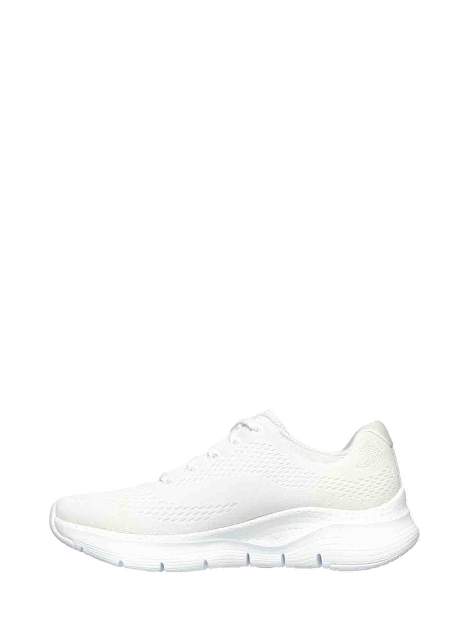 SKECHERS ARCH FIT BIG APPEAL SNEAKERS BIANCO