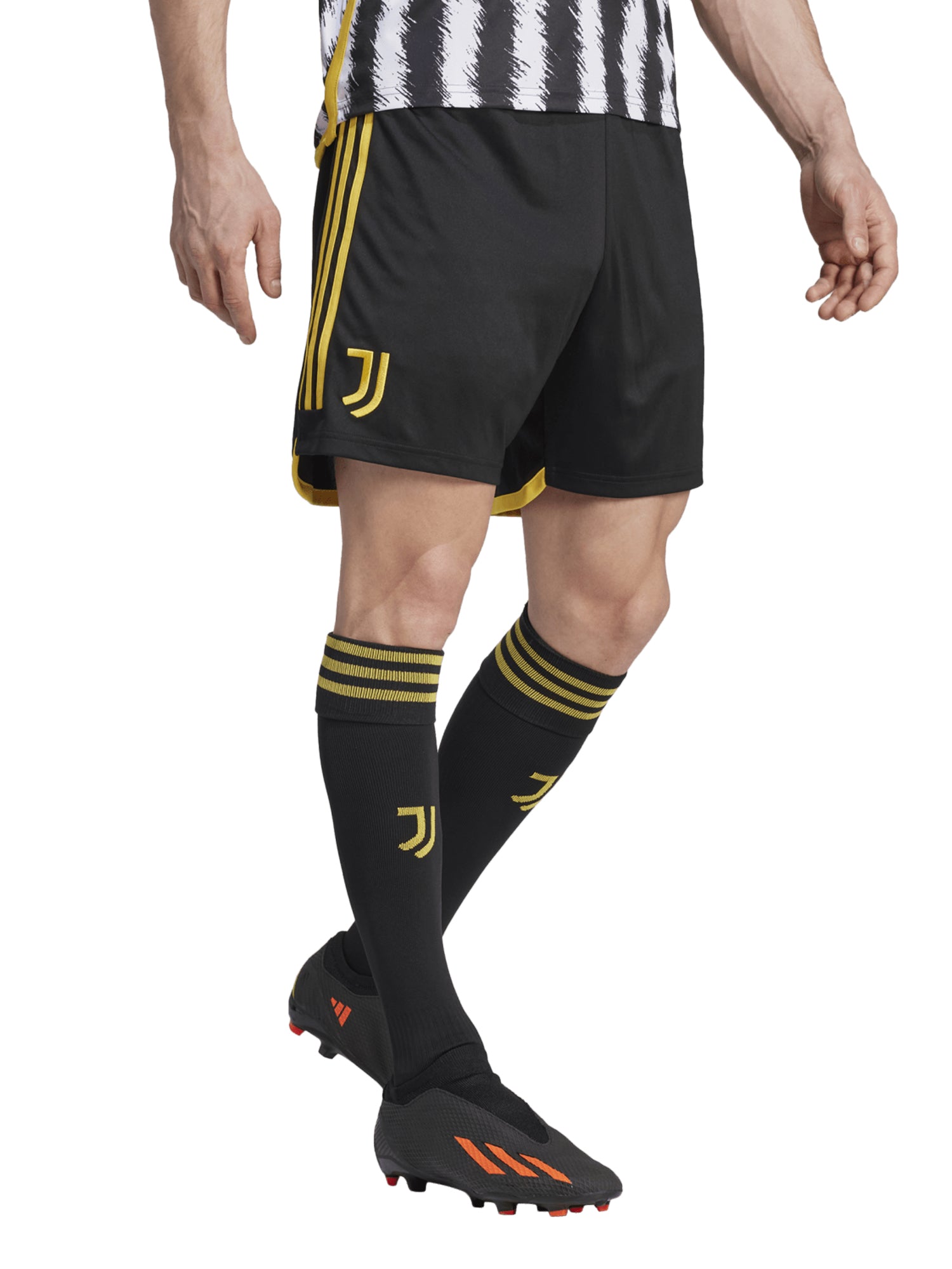 ADIDAS SHORTS HOME 23/24 JUVENTUS NERO