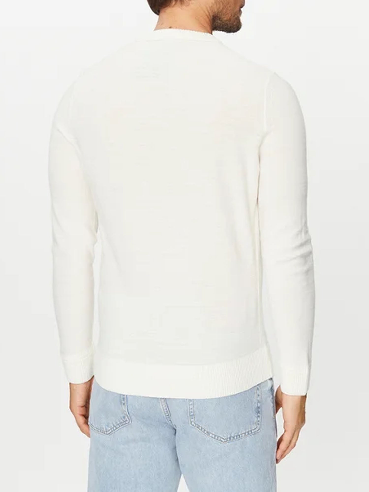 HUGO BOSS MAGLIONE AVAC BIANCO