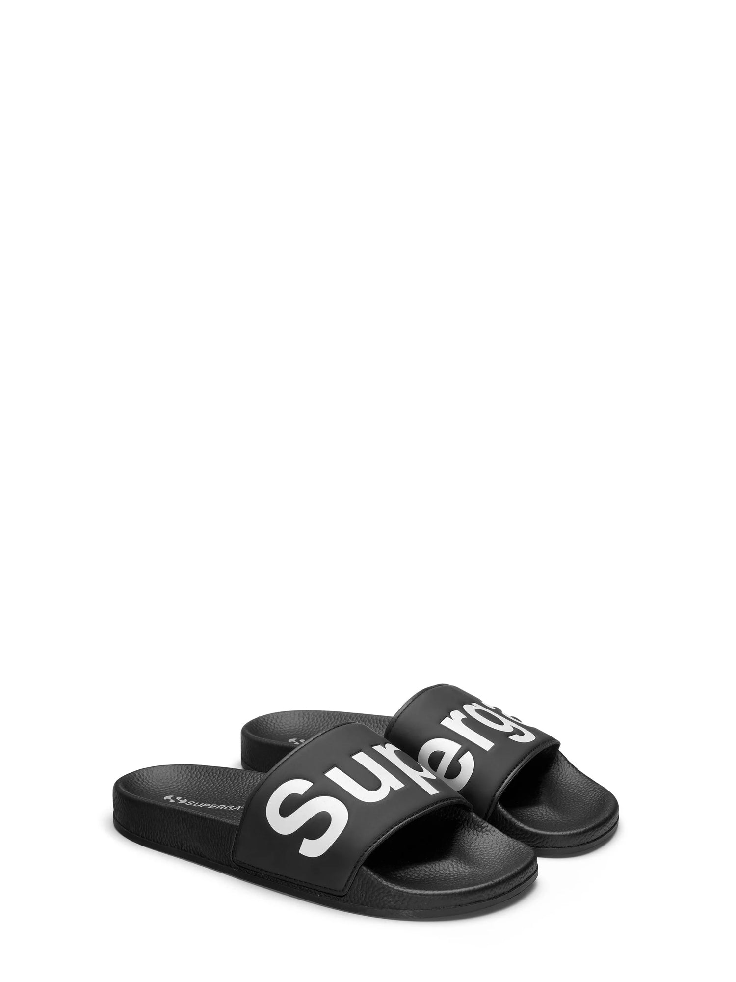 SUPERGA CIABATTE 1908 SLIDES POLYSOFT NERO