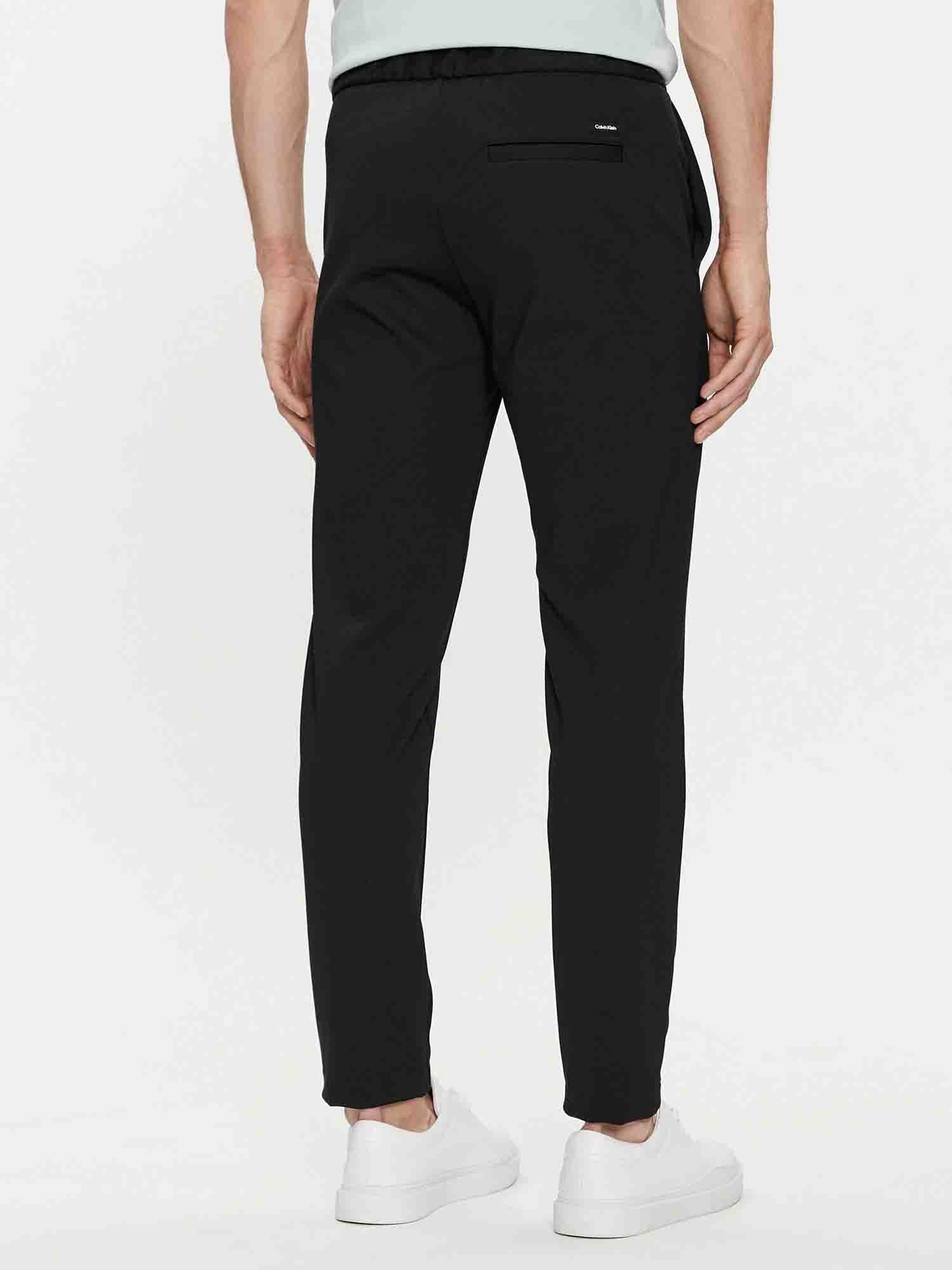 CALVIN KLEIN PANTALONE COMFORT FIT NERO