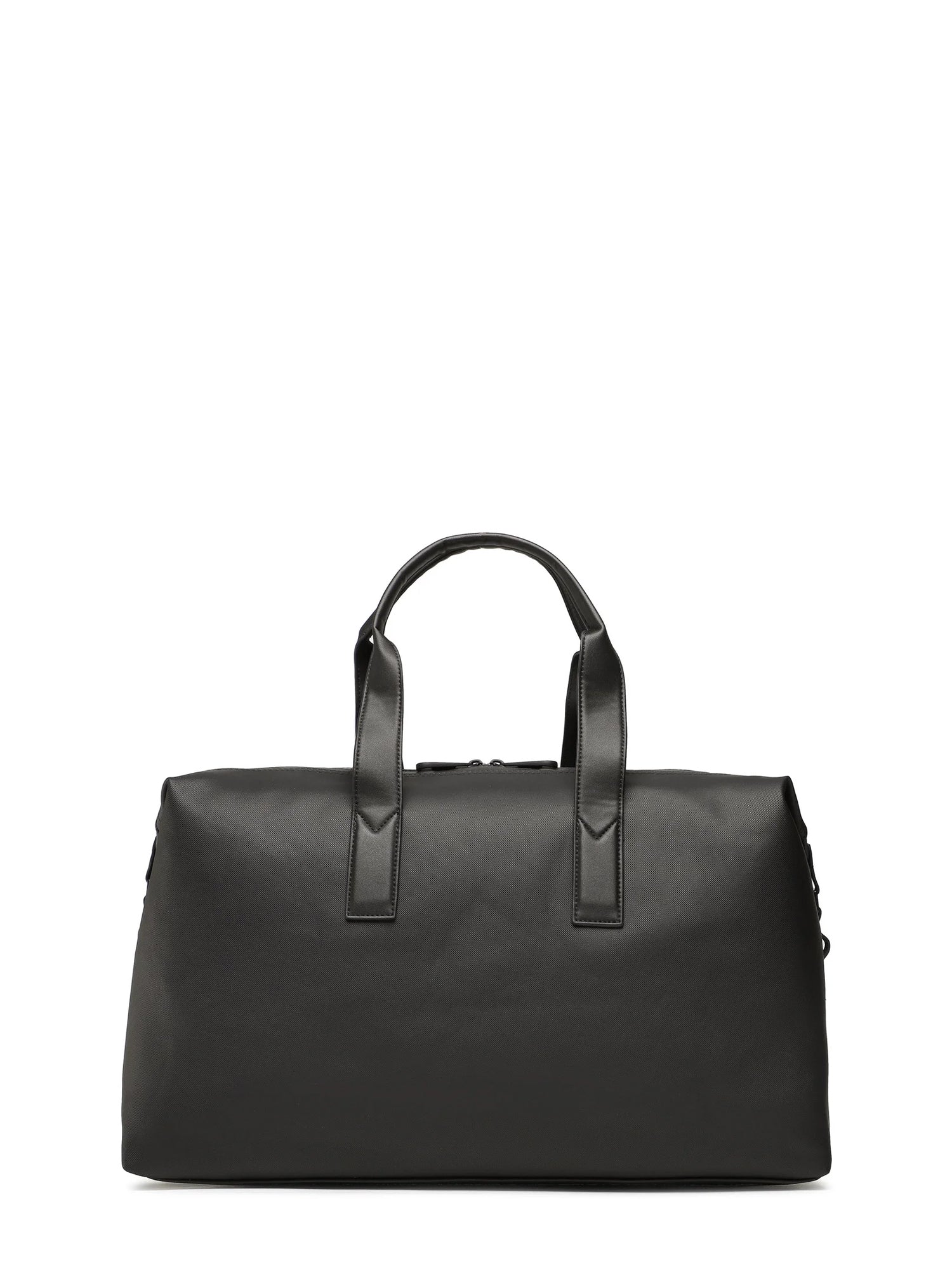 CALVIN KLEIN ACCESSORIES BORSA MUST PIQUE WEEKENDER NERO