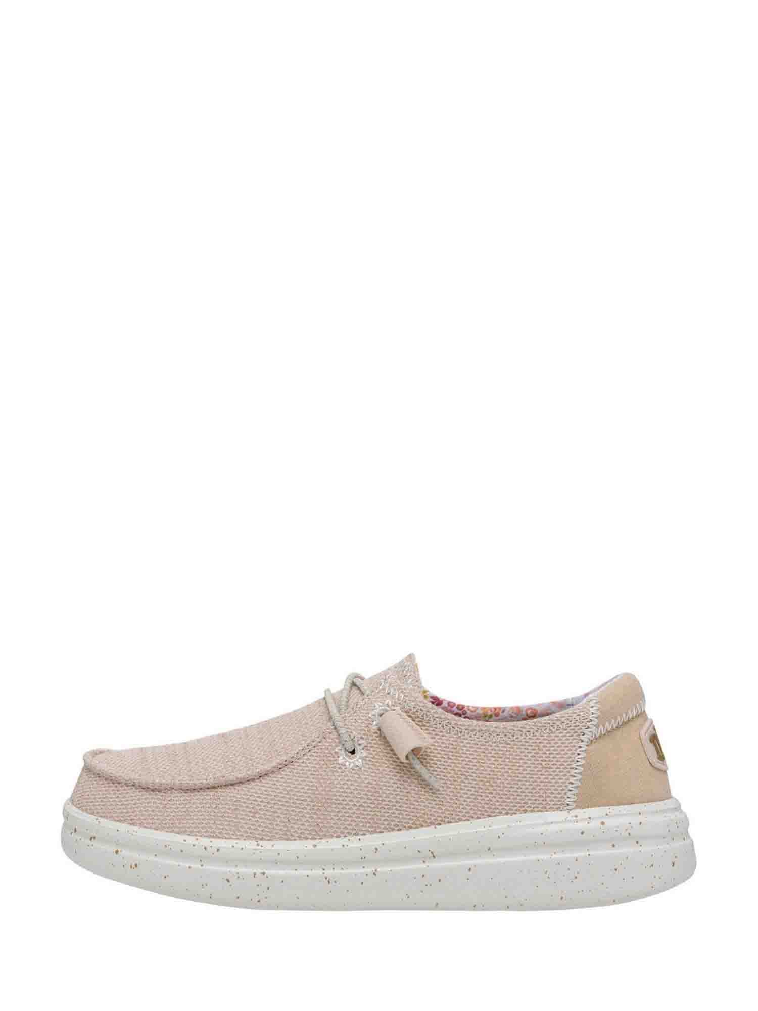 HEYDUDE WENDY RISE STRETCH W MOCASSINO DONNA BEIGE