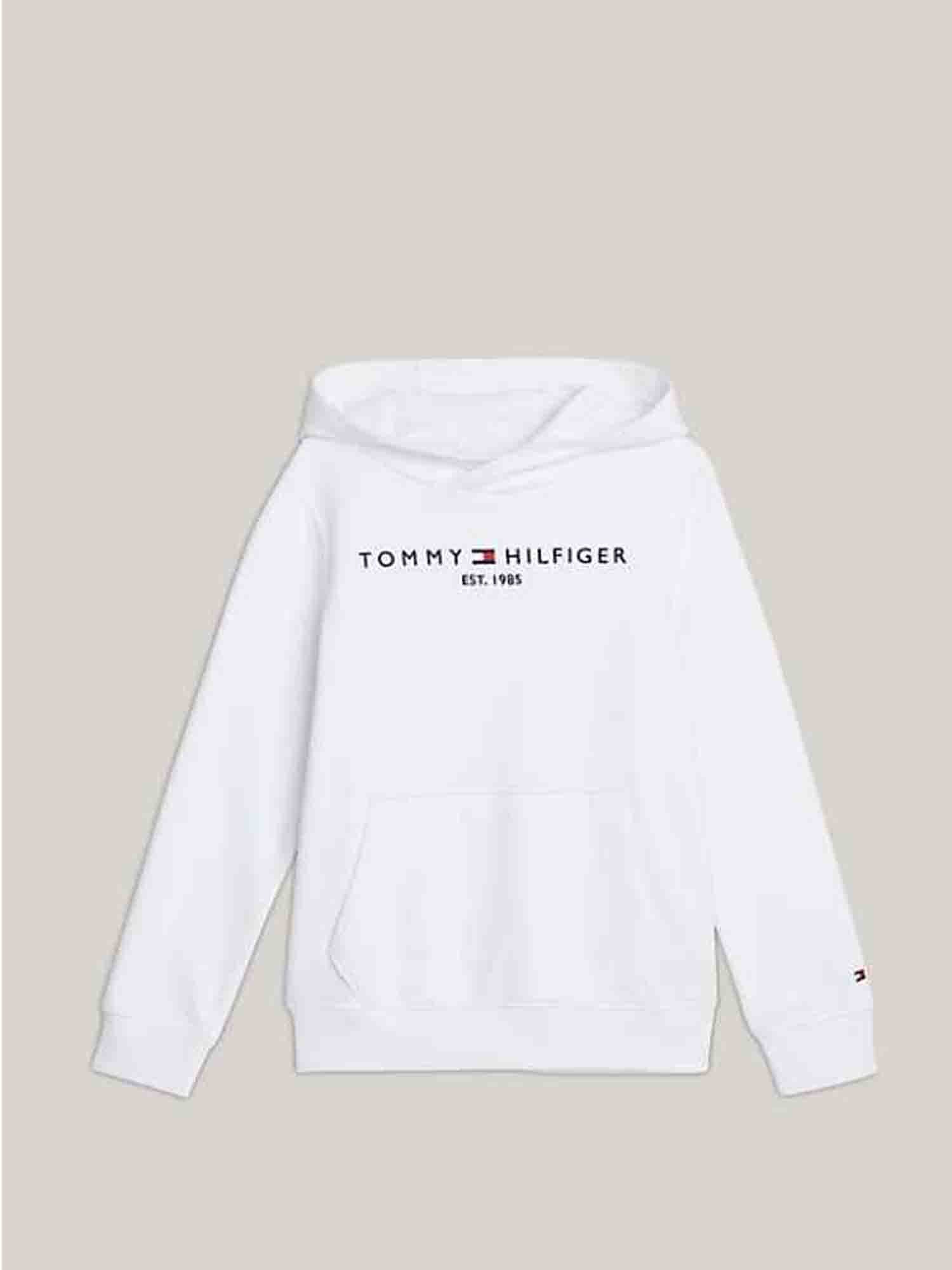 TOMMY HILFIGER FELPA ESSENTIAL DA RAGAZZO BINCO