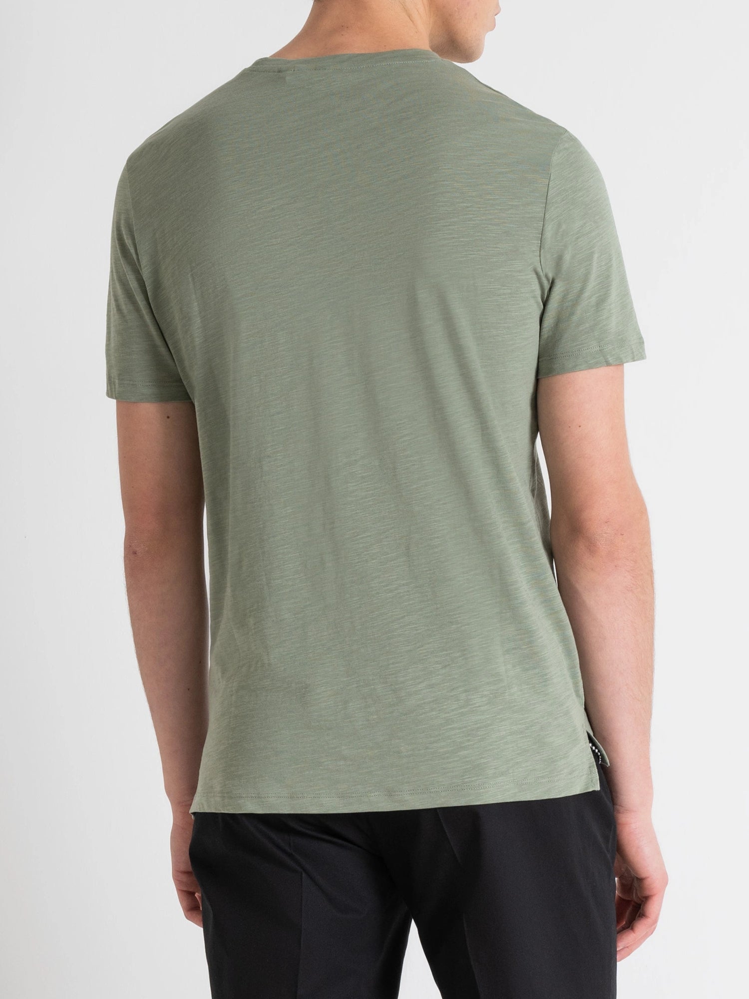 ANTONY MORATO T-SHIRT REGULAR FIT IN COTONE VERDE SALICE