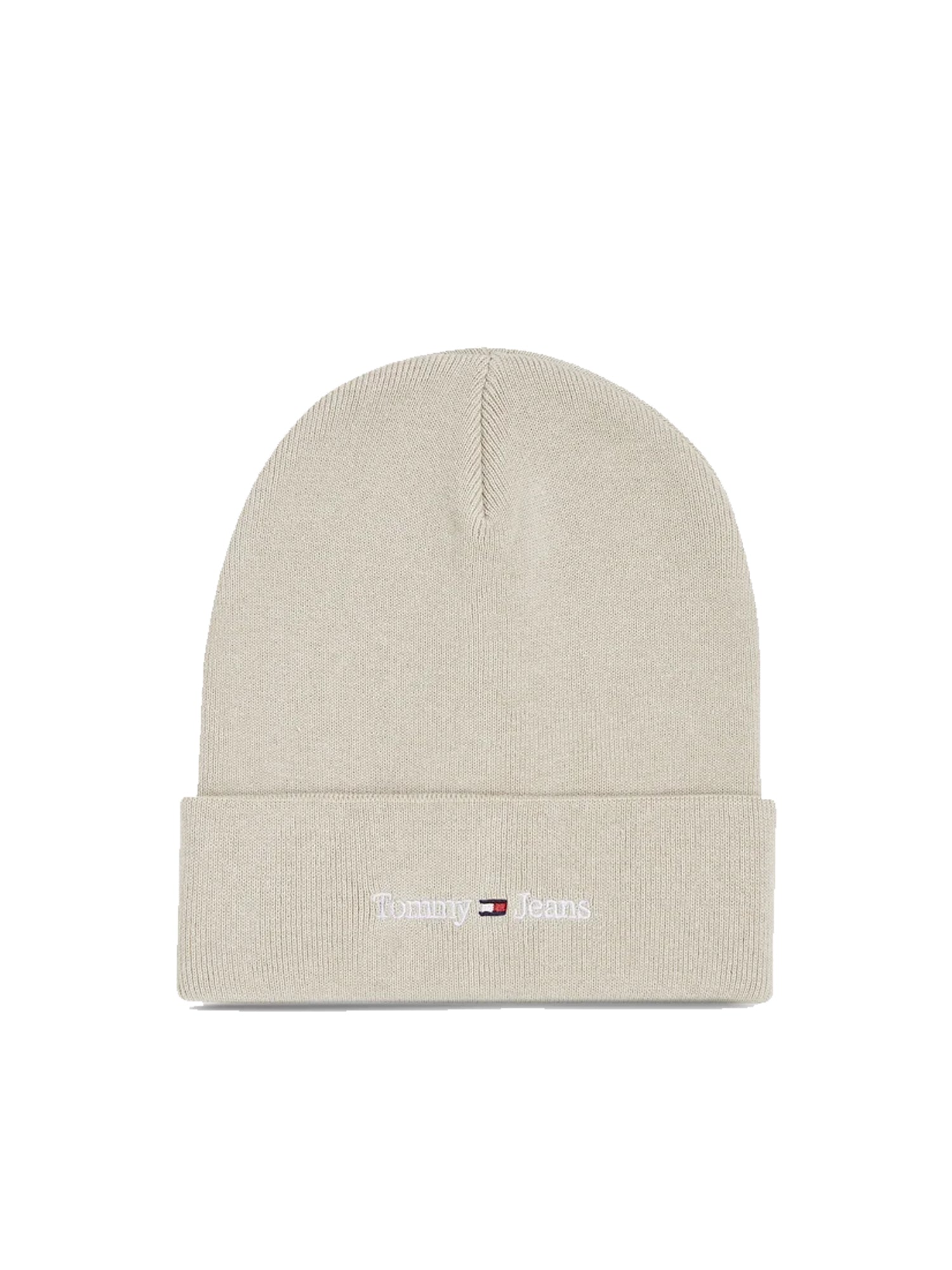 TOMMY HILFIGER ACCESSORIES CAPPELLO BEANIE GRIGIO CHIARO