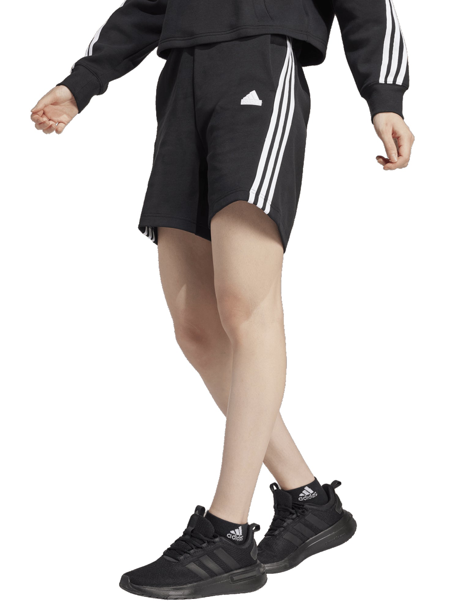 ADIDAS SHORTS FUTURE ICONS 3-STRIPES NERO