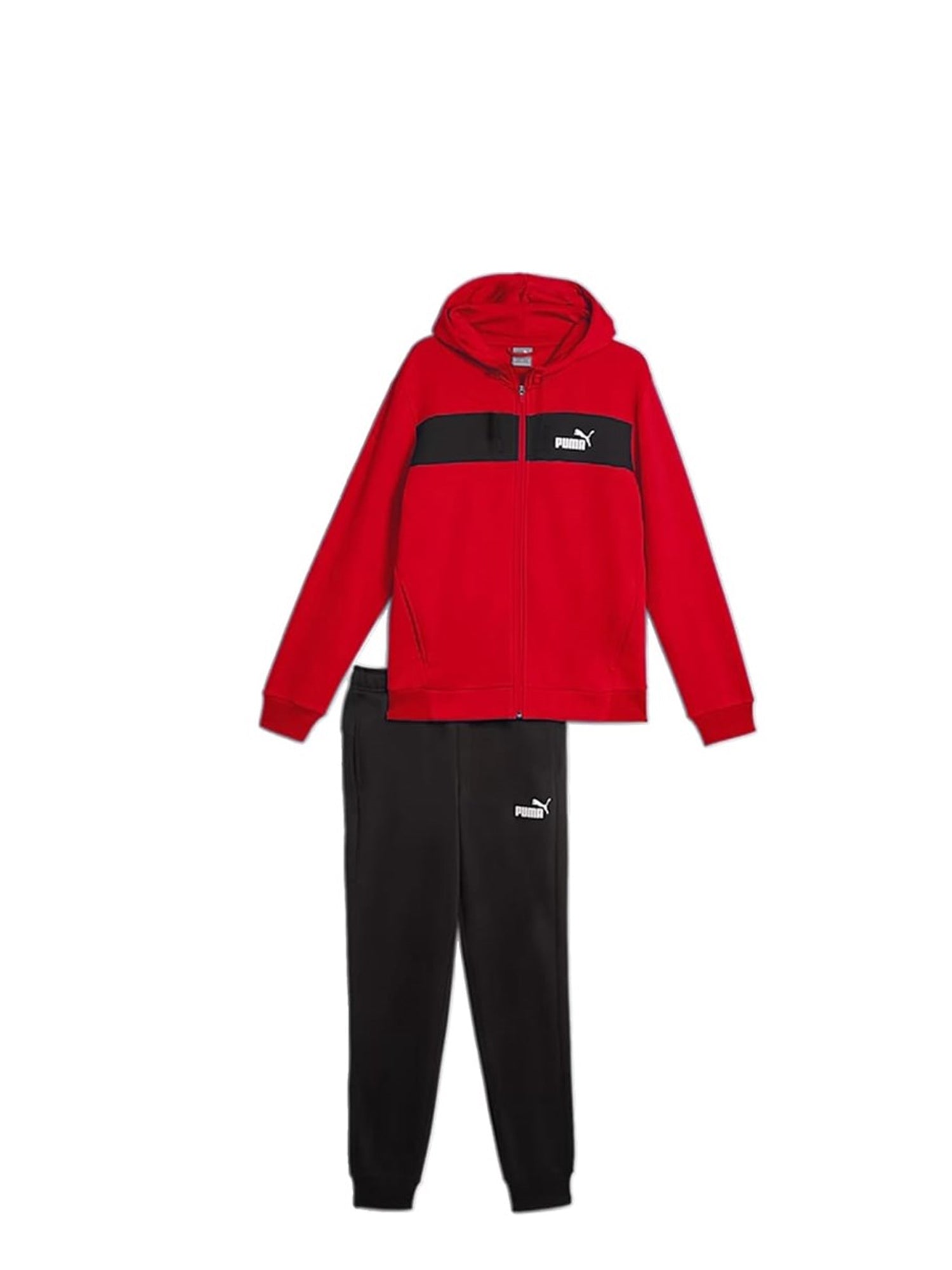 PUMA FZ PANEL HOODIED TRACKSUIT FL B TUTA BAMBINO