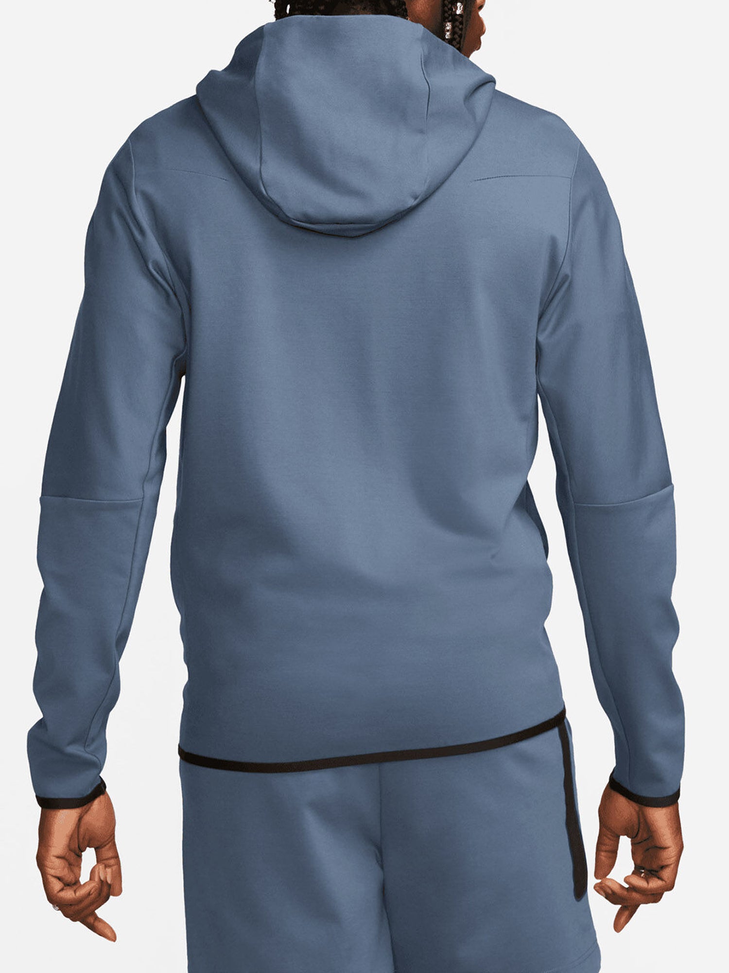 NIKE SPORTSWEAR TECH FLEECE LIGHTWEIGHT FELPA UOMO BLU