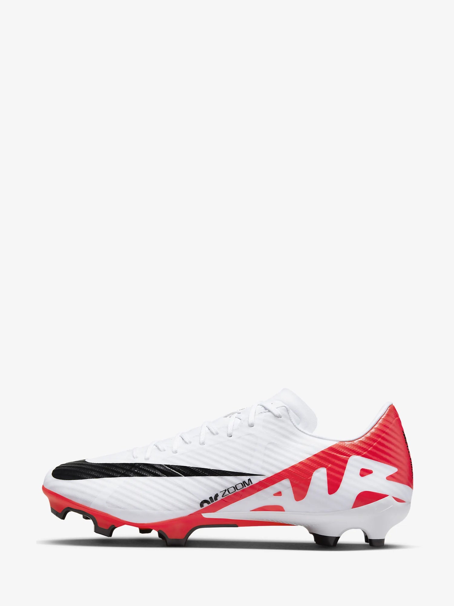 NIKE SCARPE CALCIO MERCURIAL ZOOM VAPOR 15 ACADEMY BIANCO - ROSSO