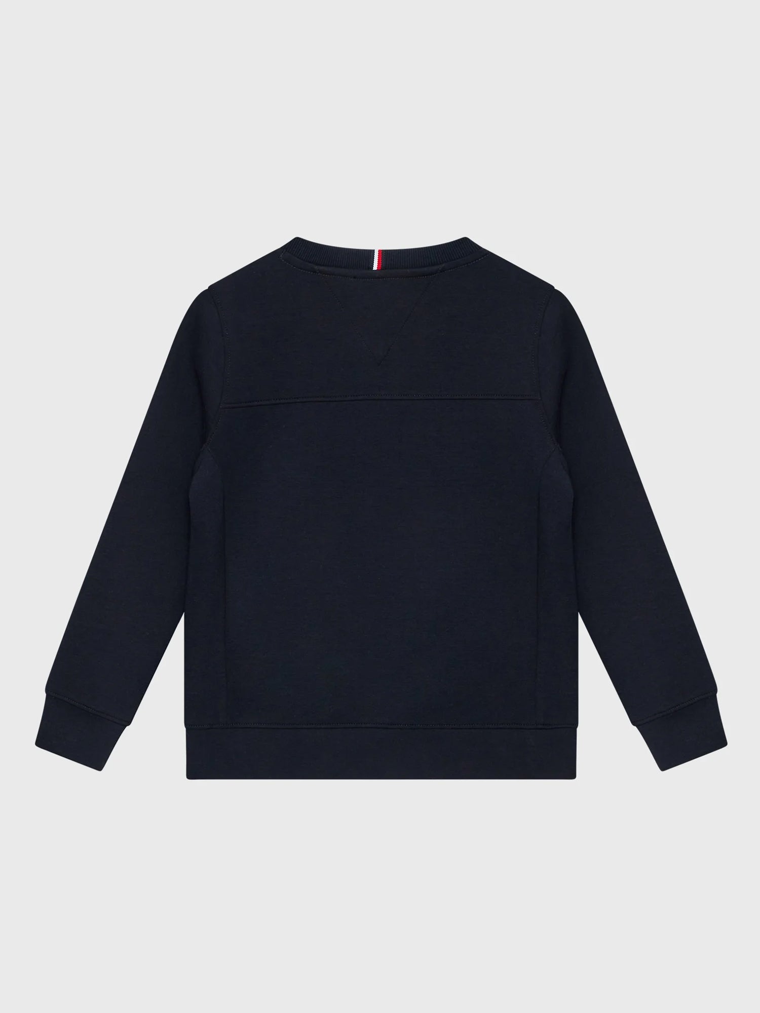 TOMMY HILFIGER FELPA GIROCOLLO BLU SCURO