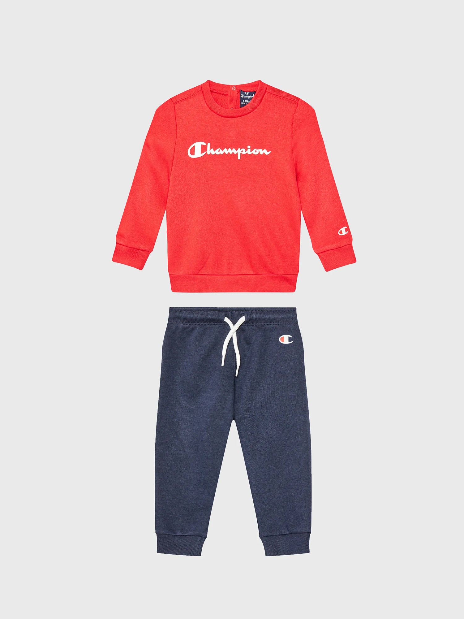 CHAMPION TUTA SPORTIVA ROSSO