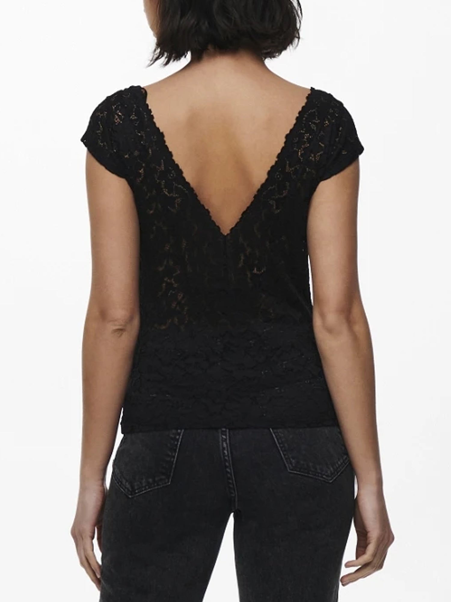 ONLY TOP NEW ALBA IN PIZZO NERO