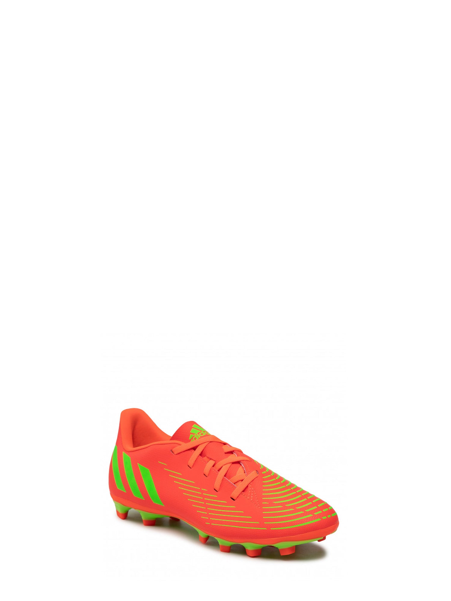 ADIDAS SCARPE DA CALCIO PREDATOR EDGE.4 FxG ROSSO-ARANCIO