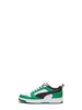 puma-sneakers-basse-rebound-v6-lo-jr-bianco-verde