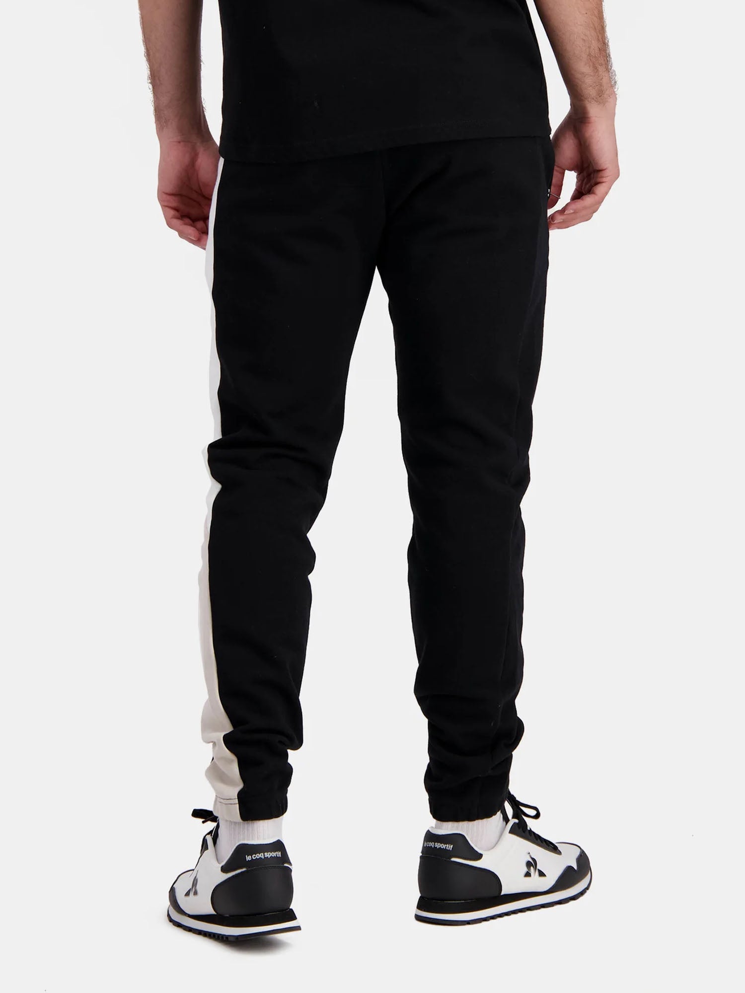 LE COQ SPORTIF PANTALONI SPORTIVI CONTEMPORAIN N°1 NERO