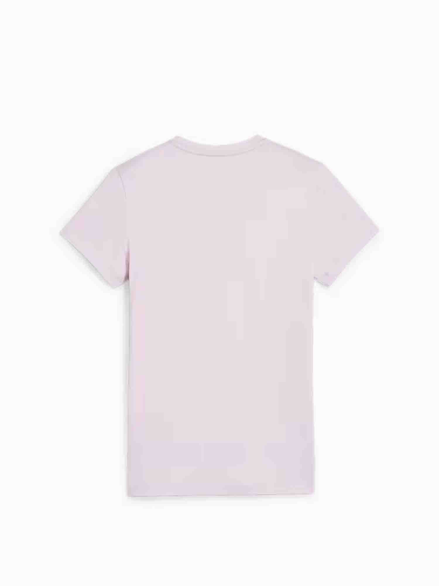 PUMA T-SHIRT CON LOGO ESSENTIALS DONNA GRAPE MIST