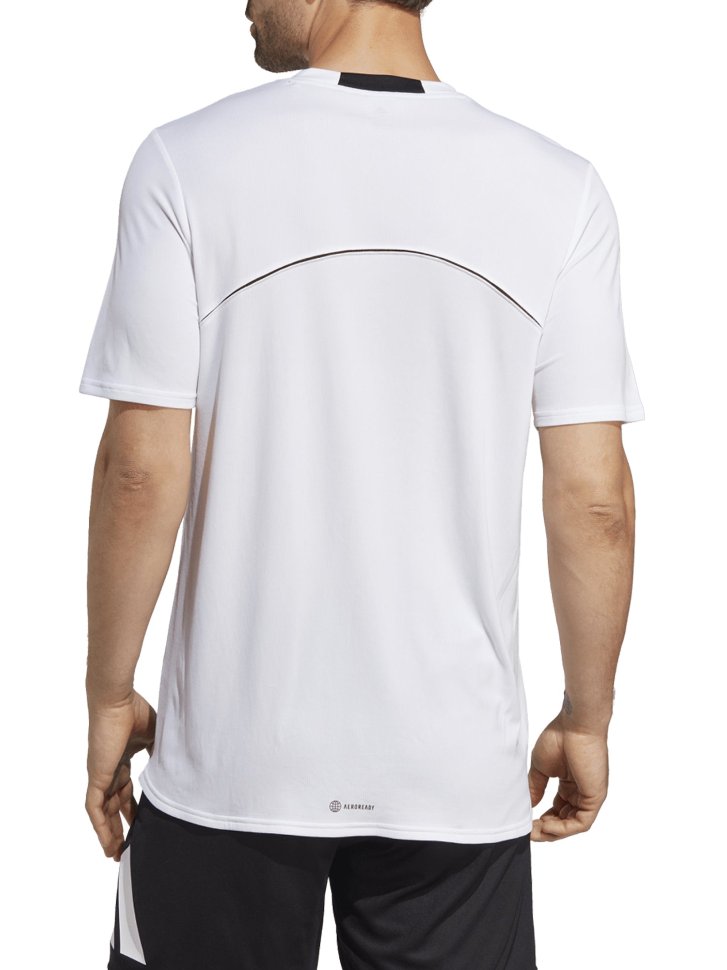 ADIDAS T-SHIRT MANICHE CORTE DESIGNED FOR MOVEMENT HIIT BIANCO