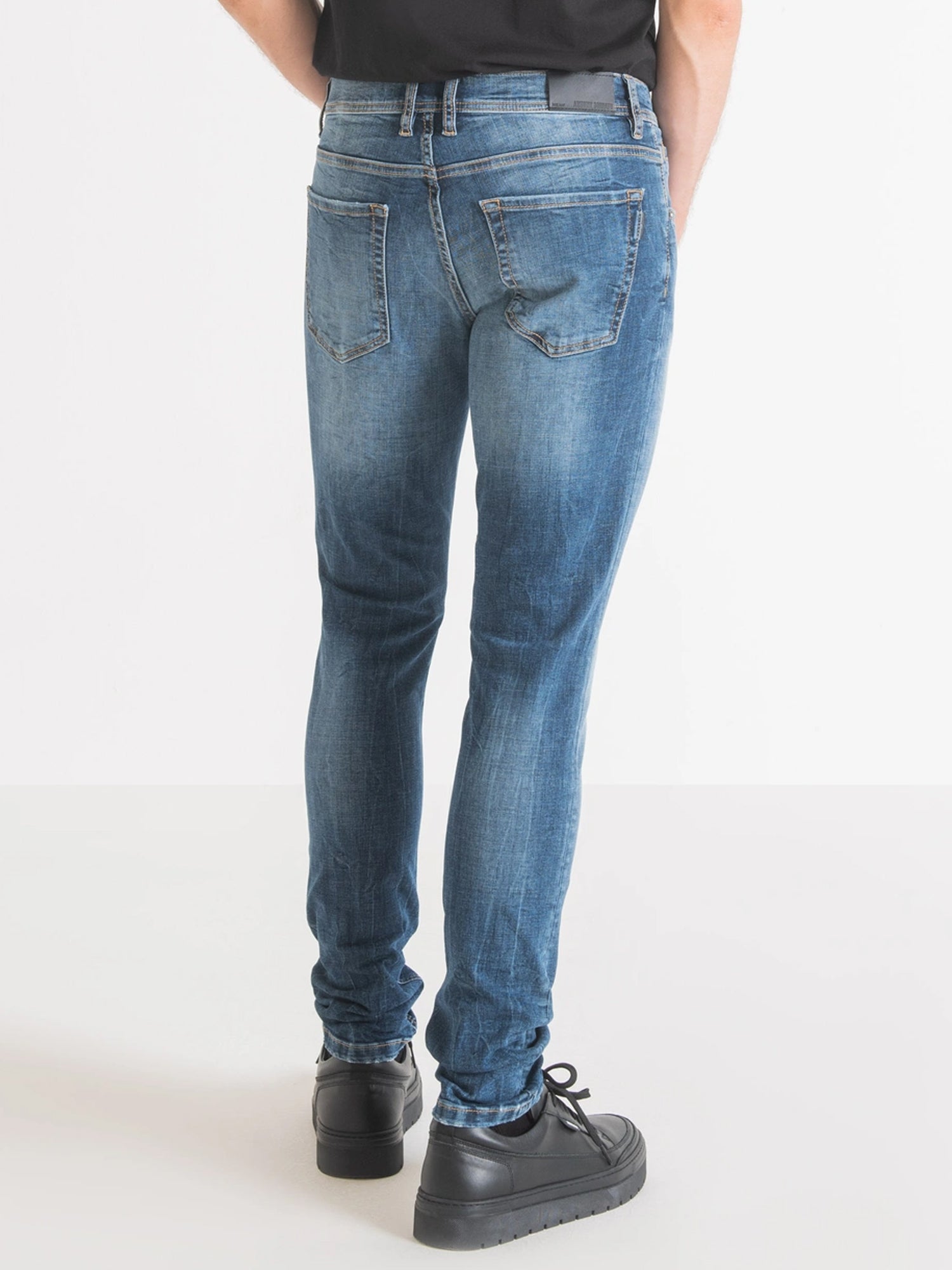 ANTONY MORATO JEANS GILMOUR SUPER SKINNY FIT IN DENIM BLU