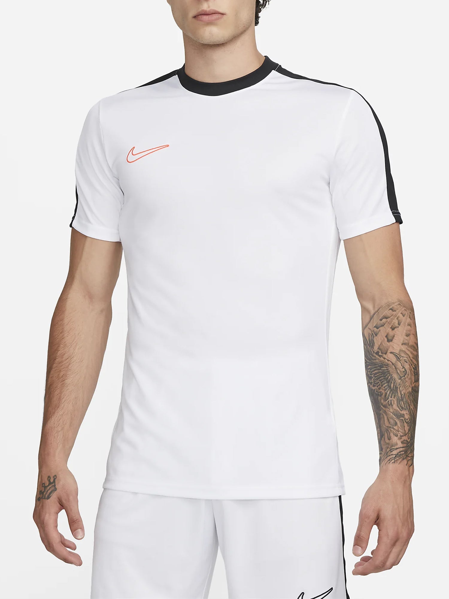 NIKE ACADEMY DRI-FIT T-SHIRT SPORTIVA BIANCO