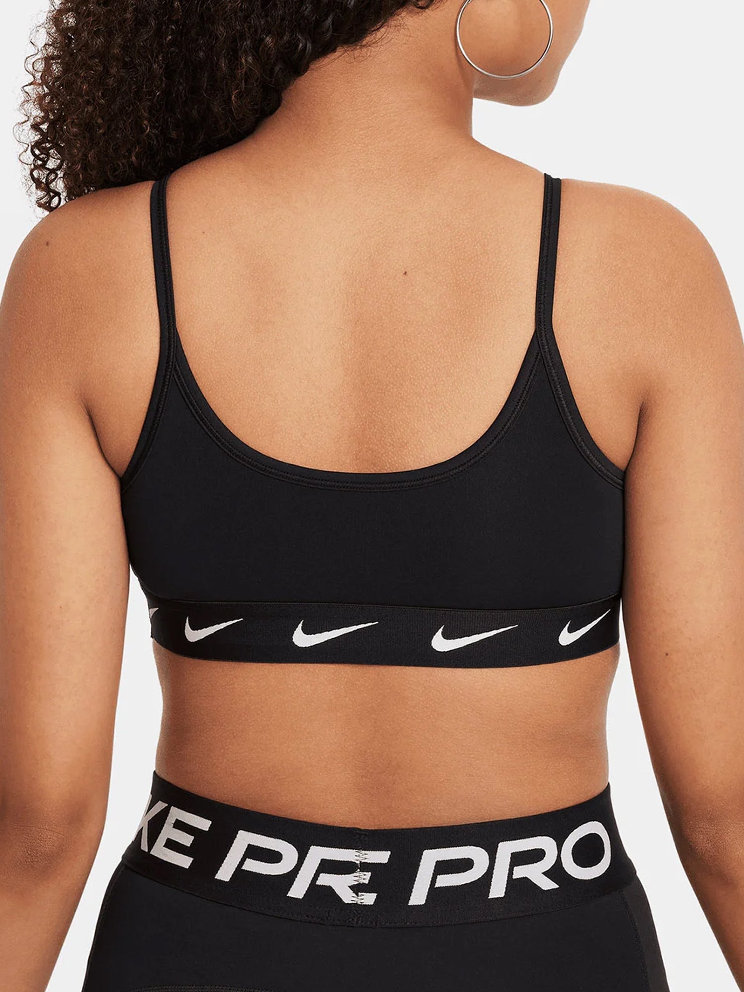 NIKE DRI FIT ONE TOP JUNIOR NERO