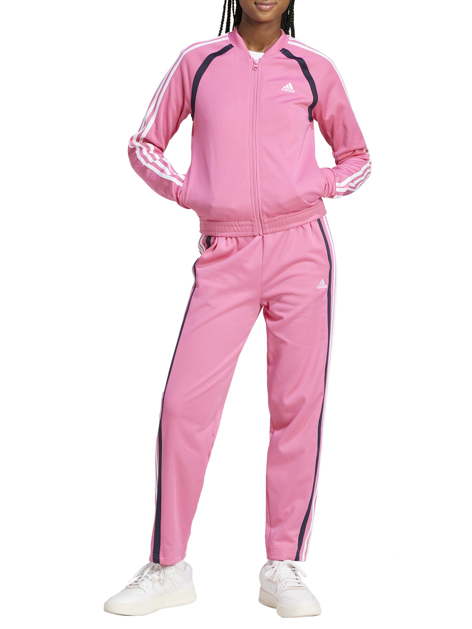 ADIDAS TUTA TEAMSPORT ROSA