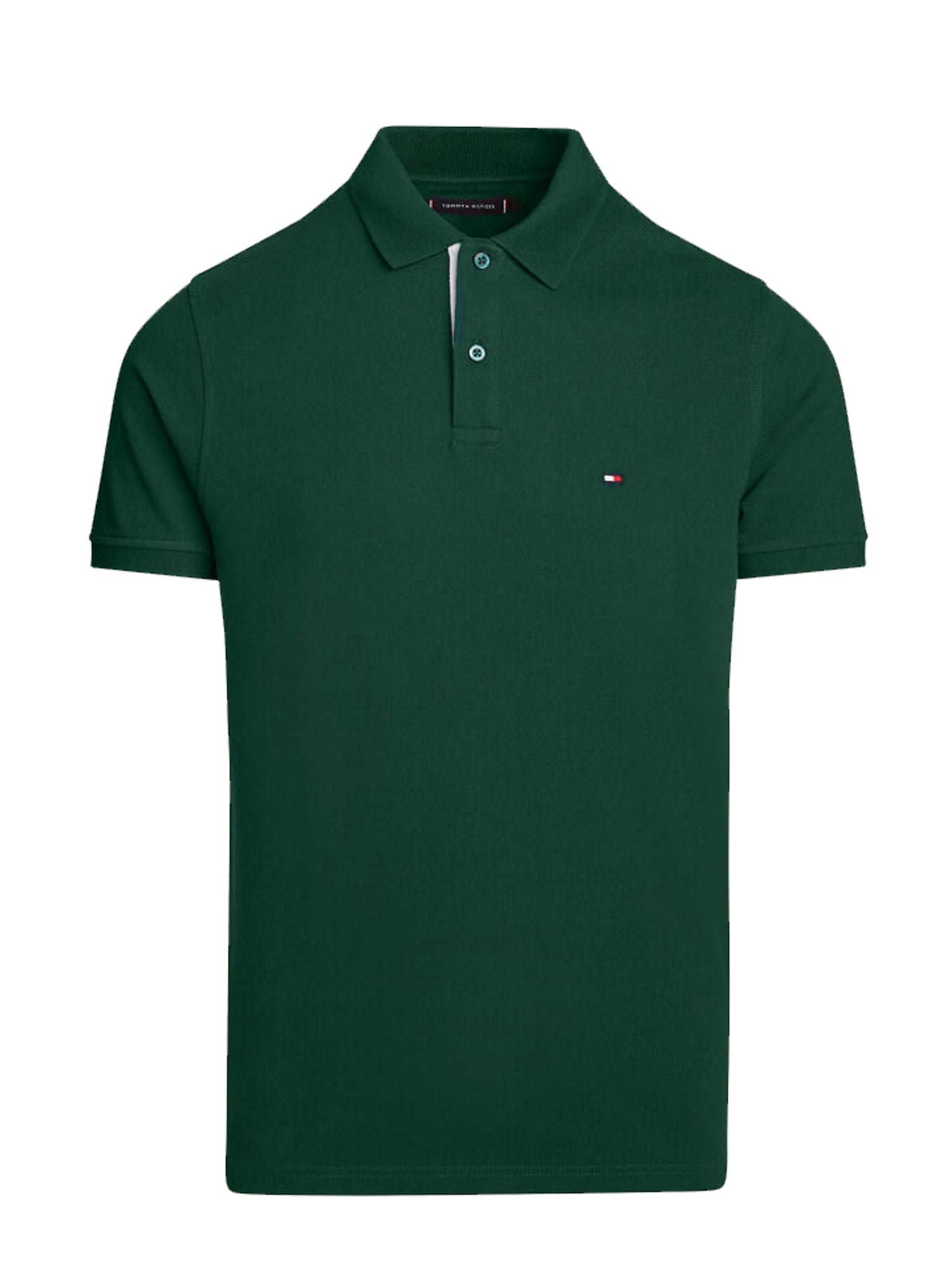 TOMMY HILFIGER POLO MONOTYPE REGULAR FIT VERDE