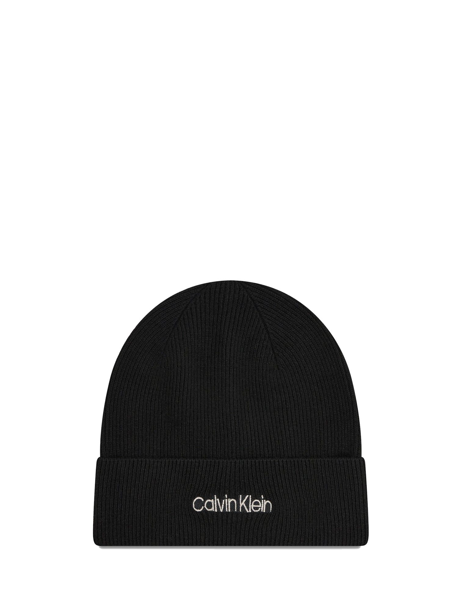 CALVIN KLEIN ACCESSORIES CAPPELLO BEANIE ESSENTIAL KINT NERO