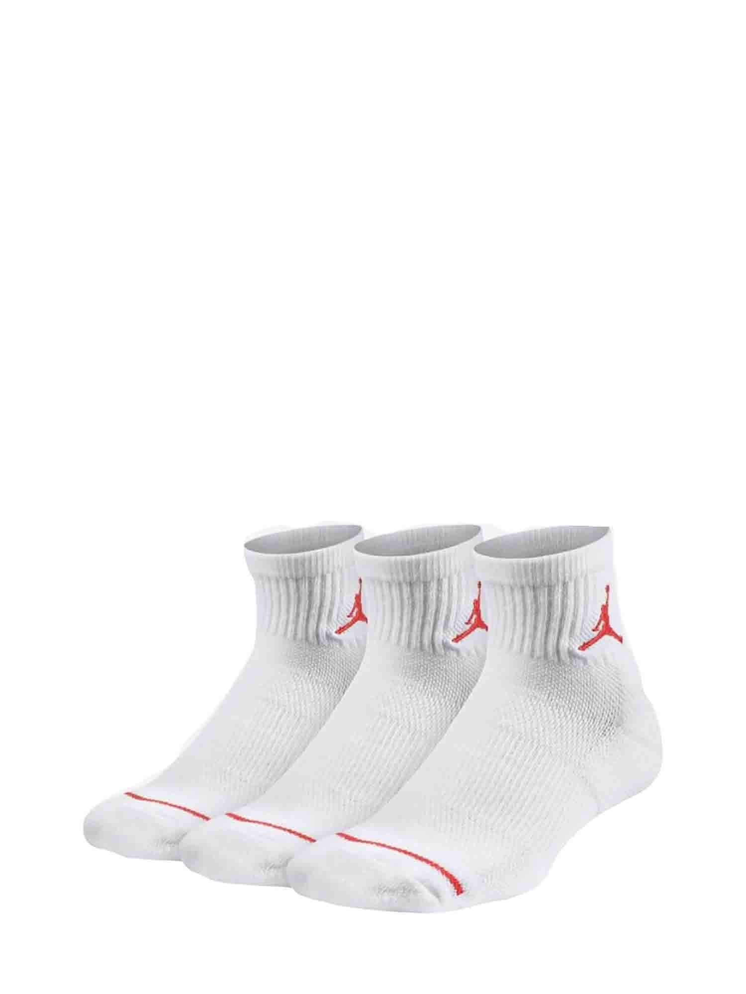 JORDAN JUMPMAN 3 PAIA DI CALZINI CORTI BIANCO