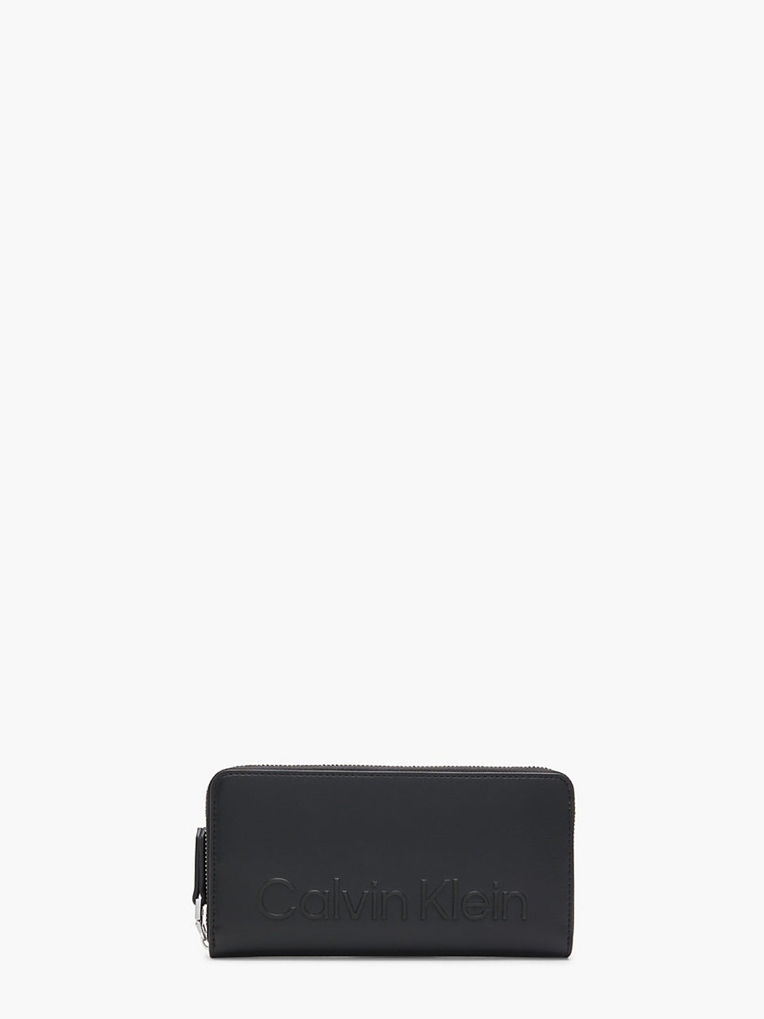 CALVIN KLEIN ACCESSORIES PORTAFOGLI CON ZIP NERO