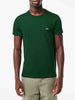 lacoste-t-shirt-classica-tinta-unita-verde